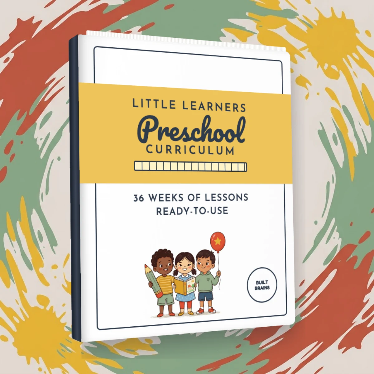 The Little Learners preschool curriculum binder