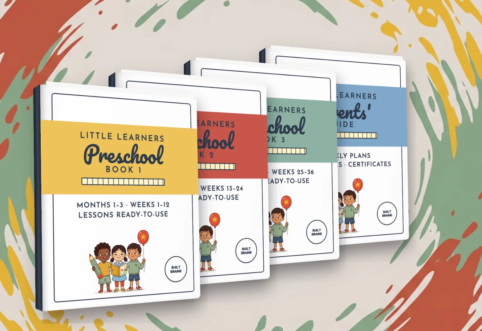 All three books and the Parents' Guide