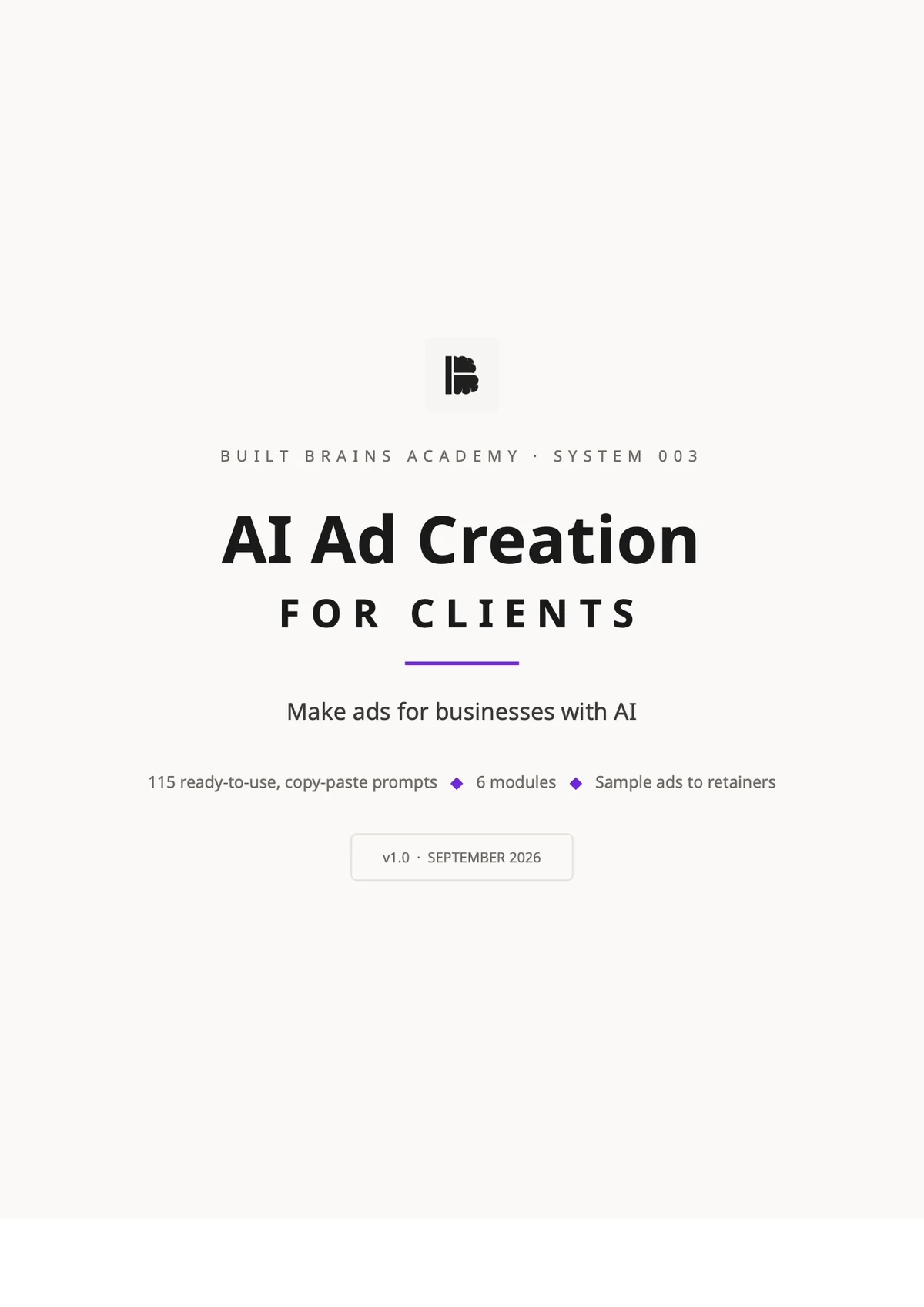 AI Ad Creation for Clients