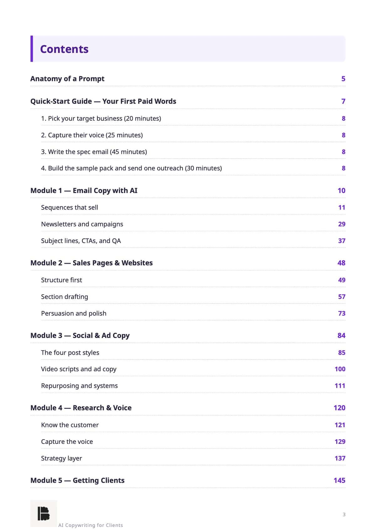 Contents