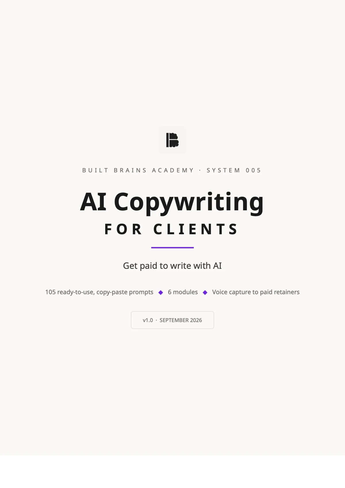 AI Copywriting for Clients