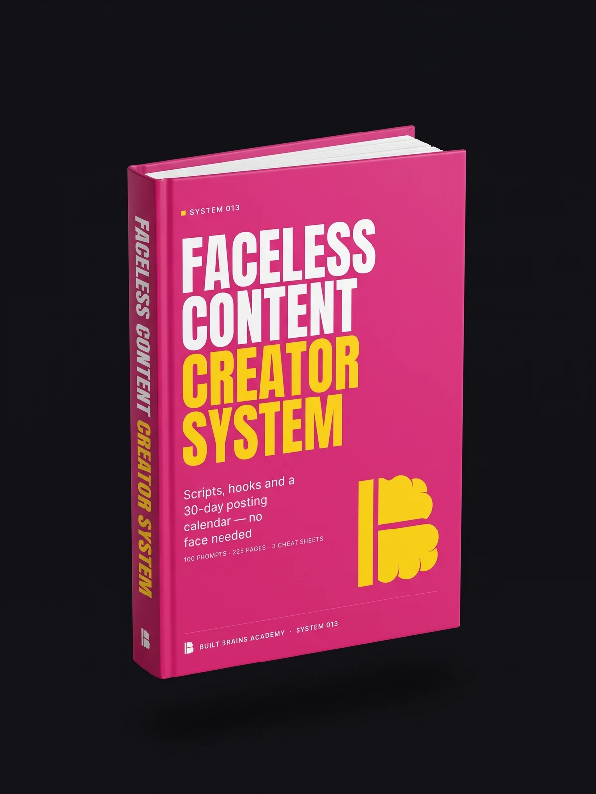 Faceless Content Creator System — book cover