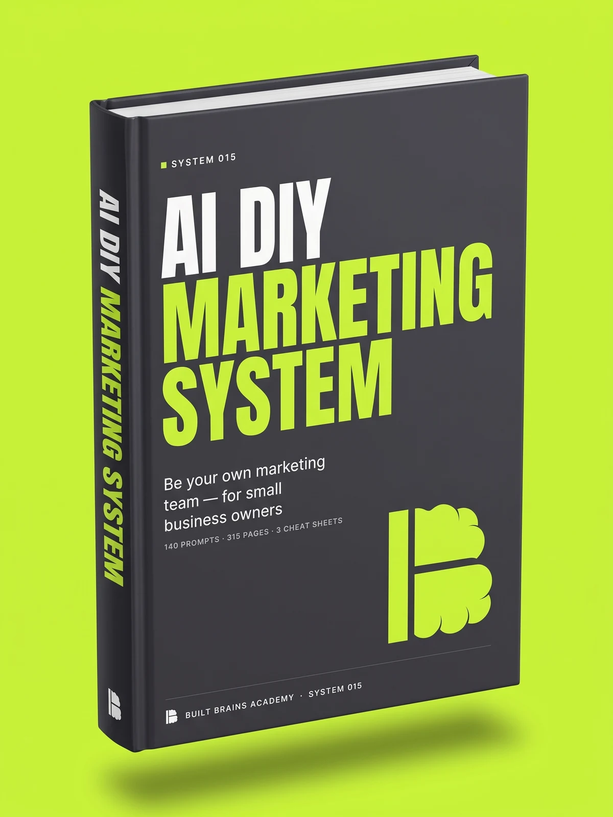 AI DIY Marketing System — book cover