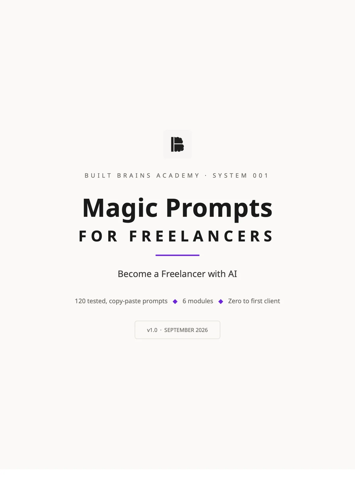 Magic Prompts for Freelancers
