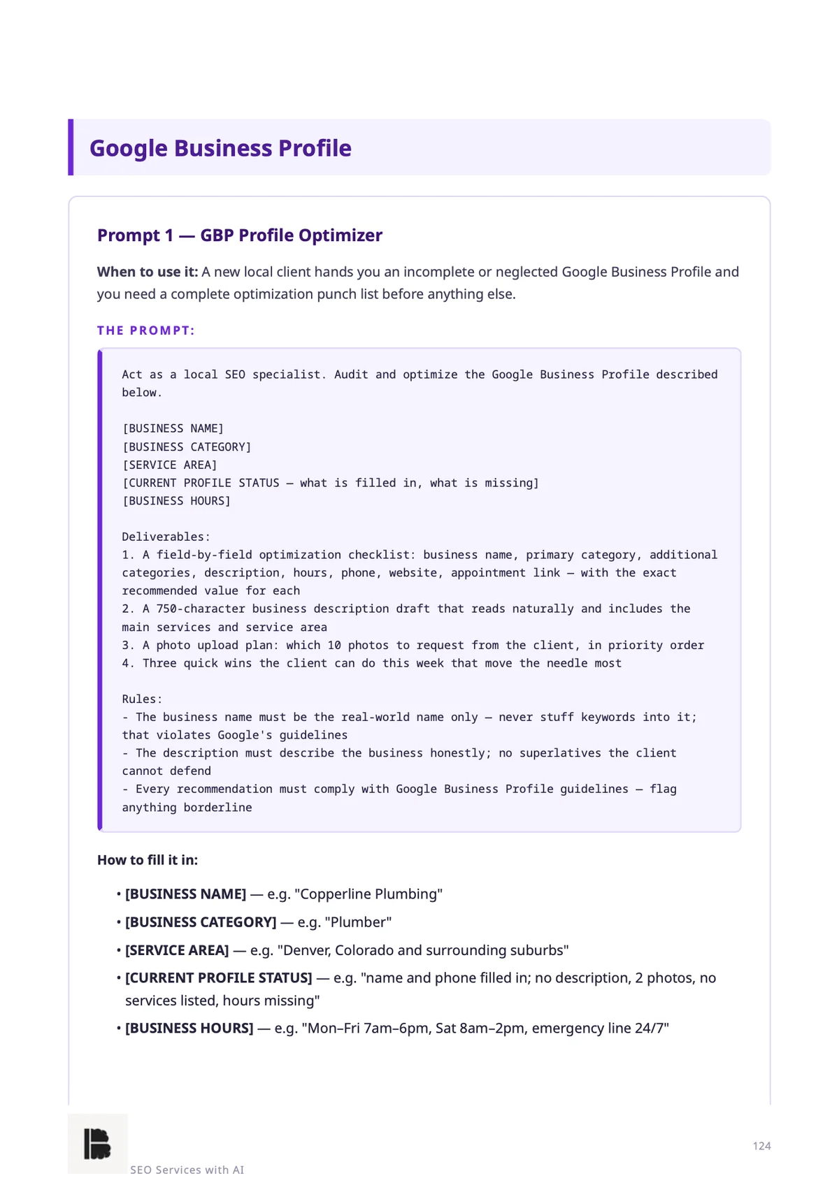 Google Business Profile — Module 4
