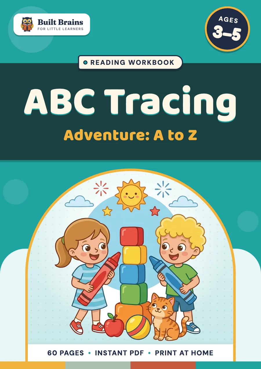 ABC Tracing Adventure: A to Z