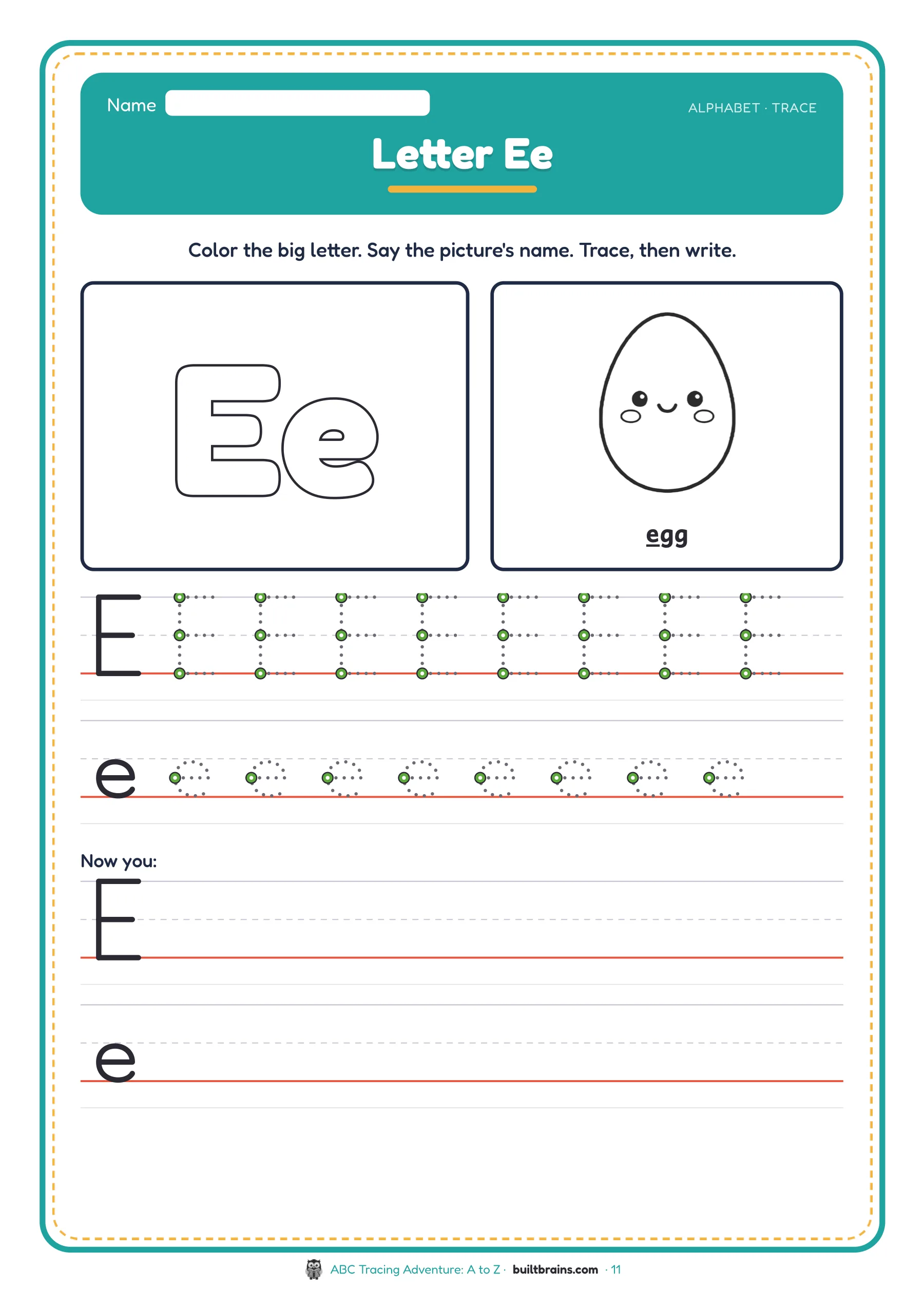 ABC Tracing Adventure: A to Z — page preview 4