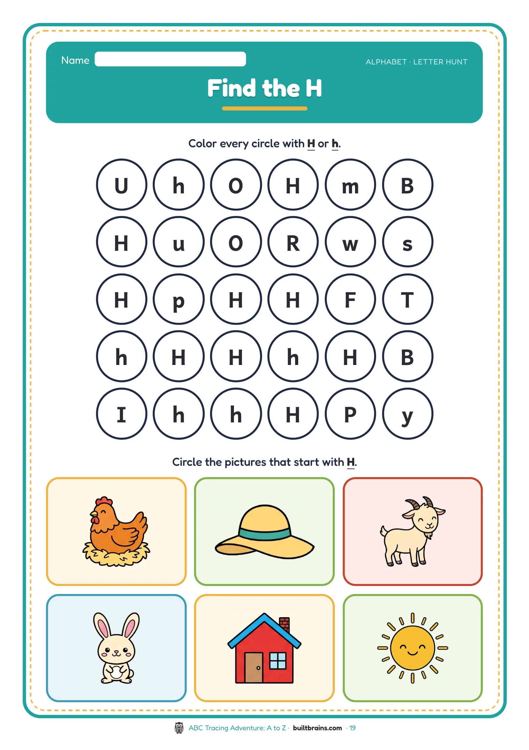ABC Tracing Adventure: A to Z — page preview 6