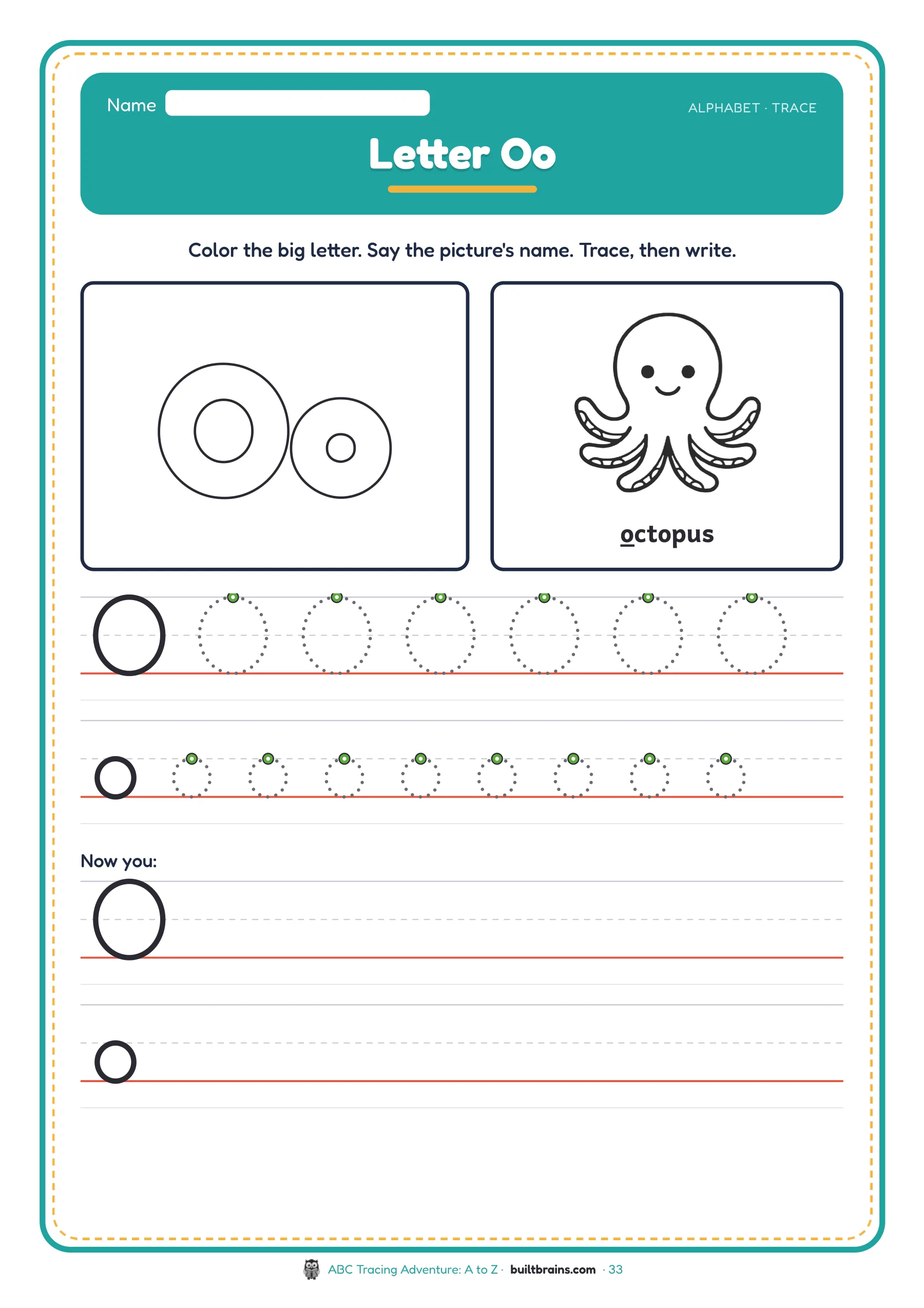 ABC Tracing Adventure: A to Z — page preview 8