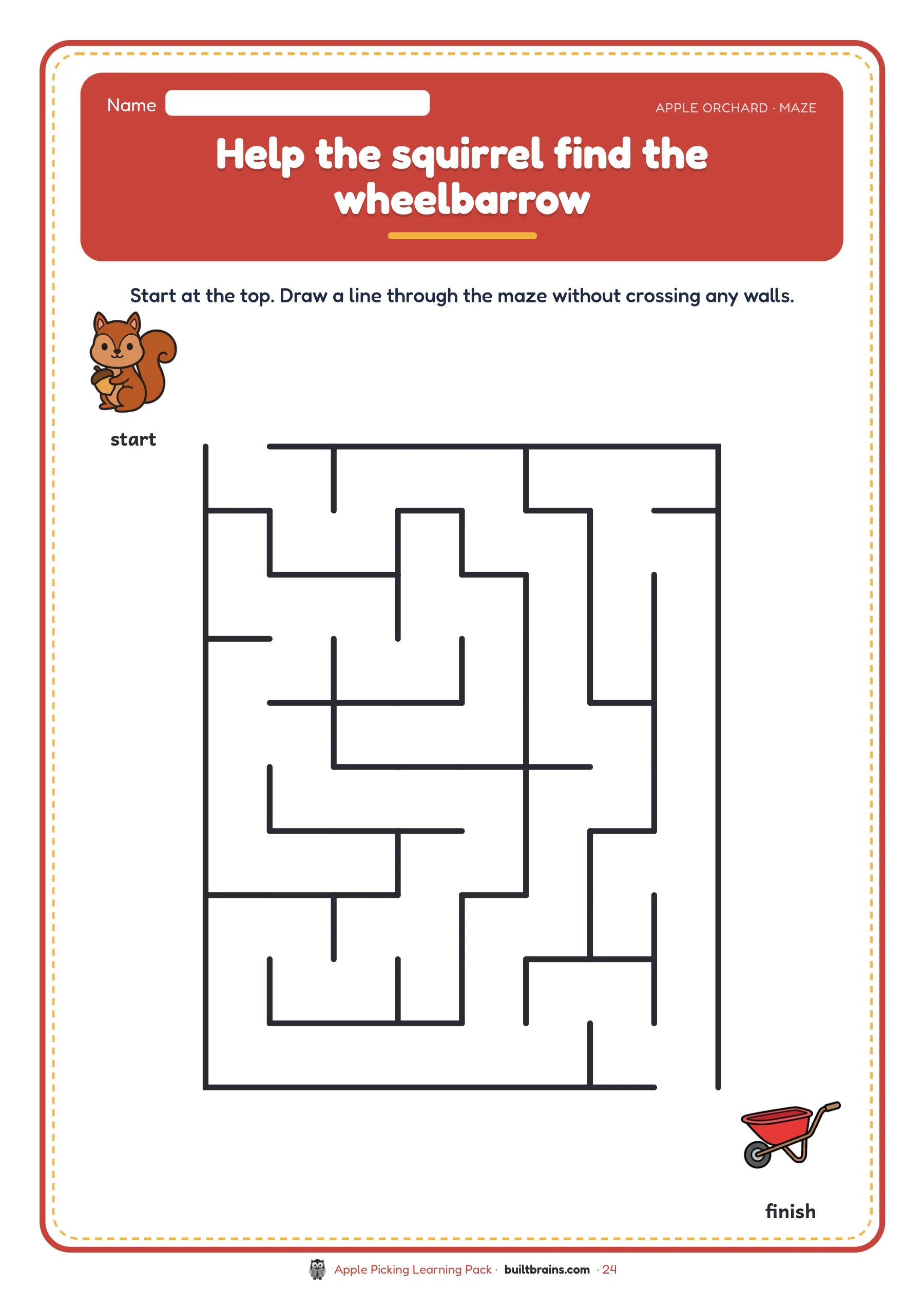 Apple Picking Learning Pack — page preview 8
