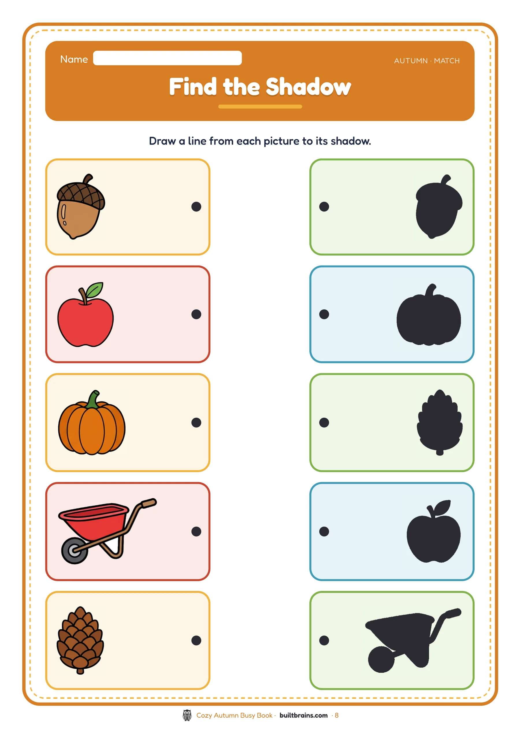 Cozy Autumn Busy Book — page preview 4