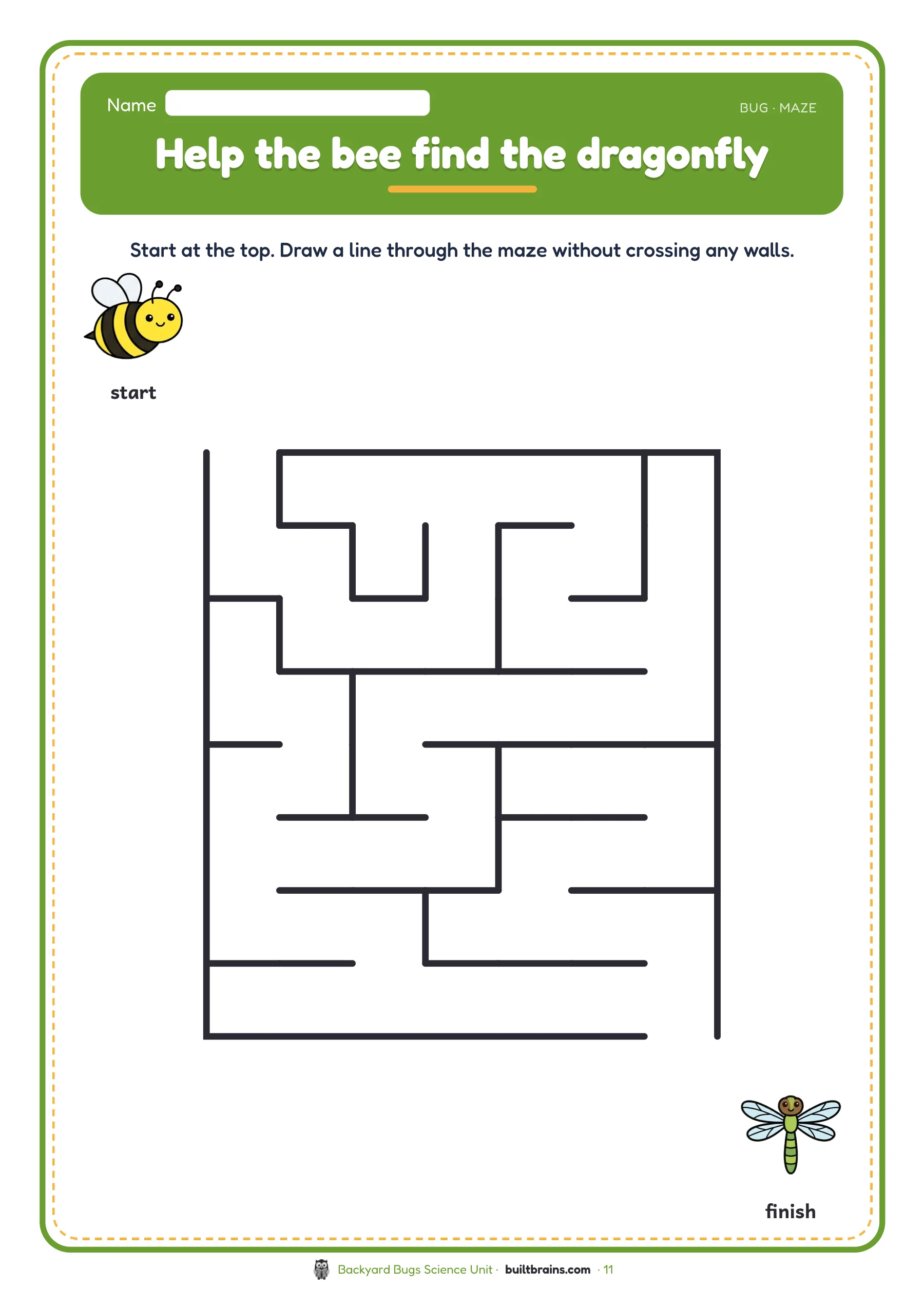 Backyard Bugs Science Unit — page preview 5
