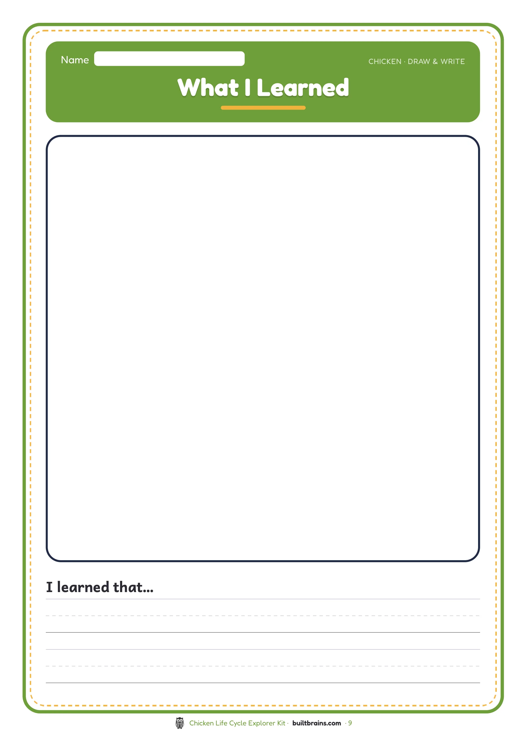 Chicken Life Cycle Explorer Kit — page preview 7