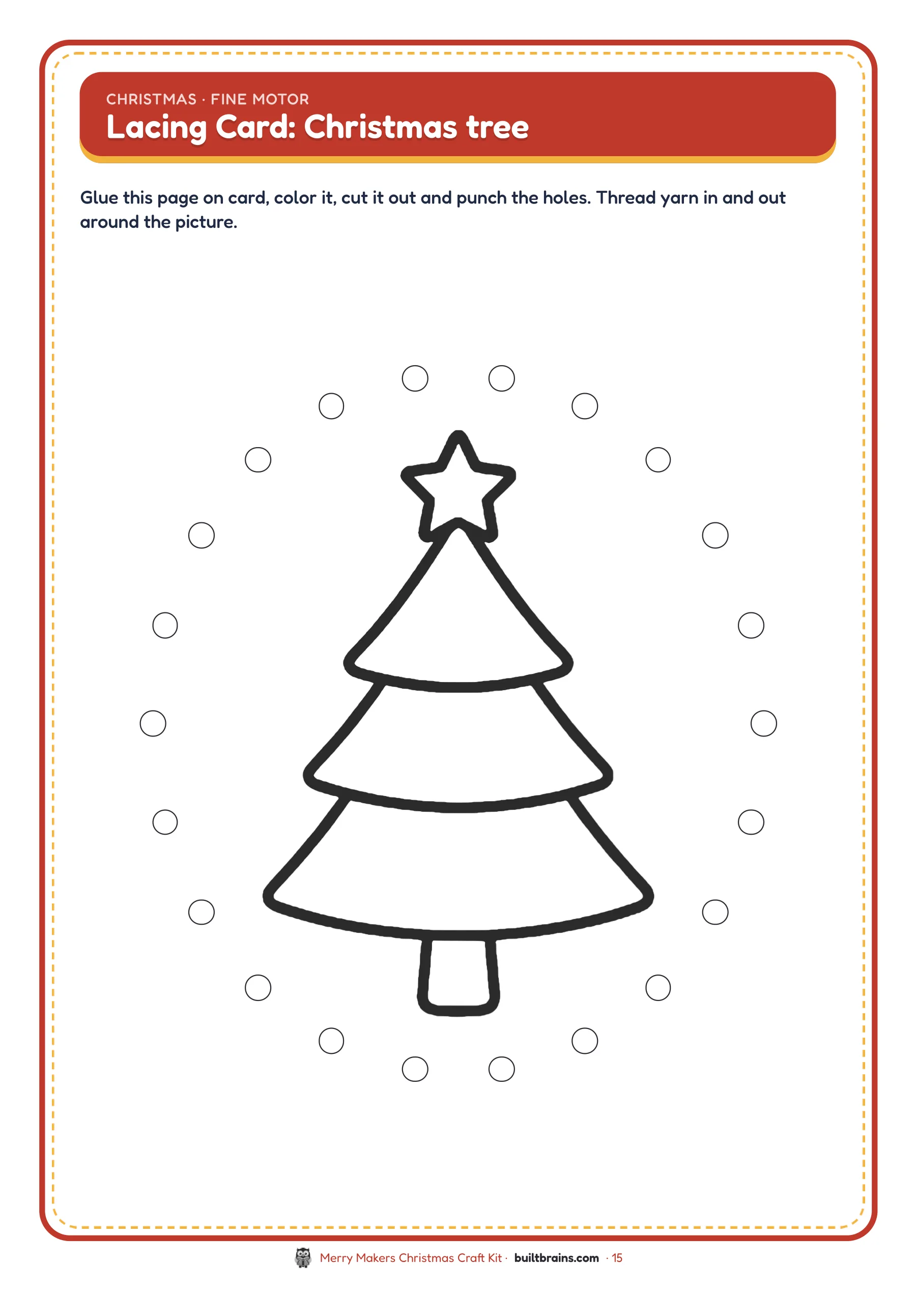 Merry Makers Christmas Craft Kit — page preview 5