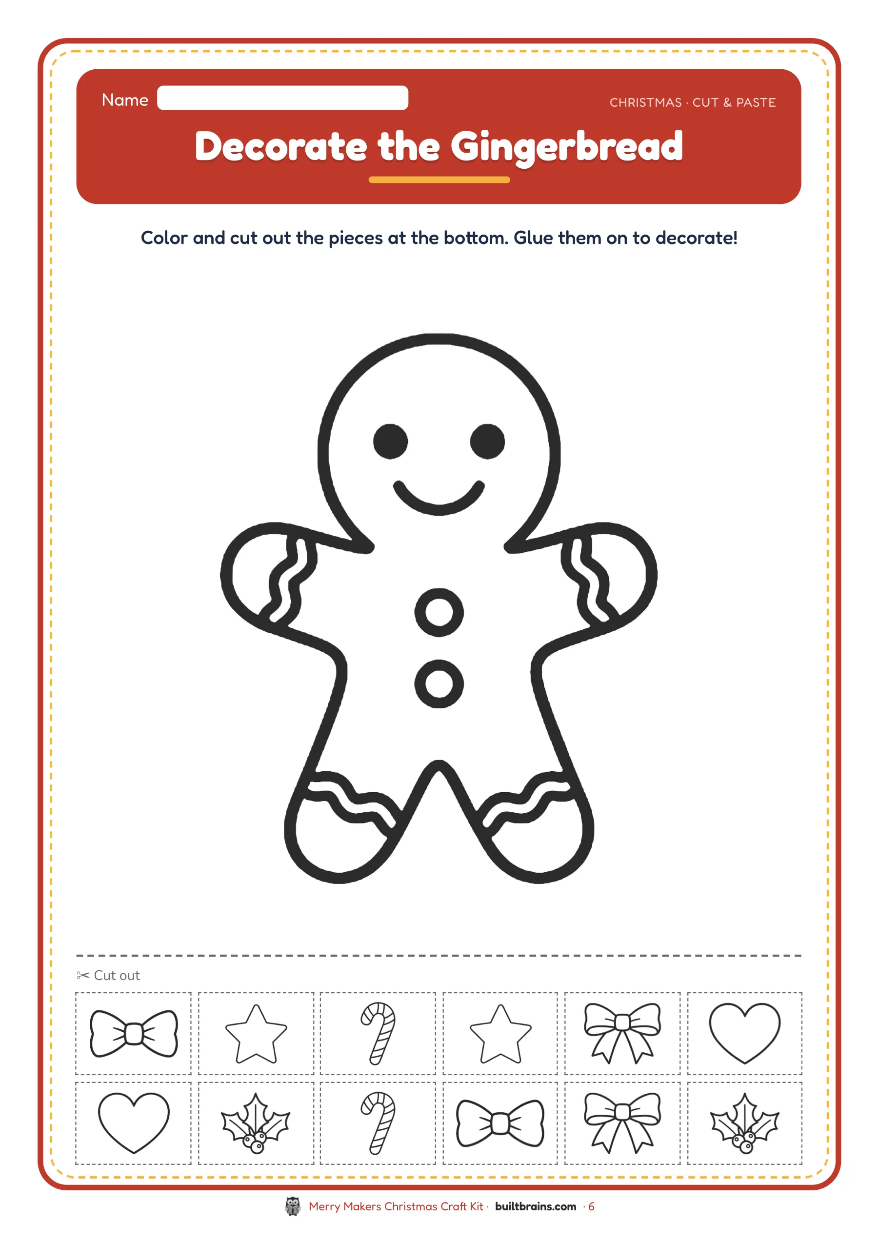 Merry Makers Christmas Craft Kit — page preview 2
