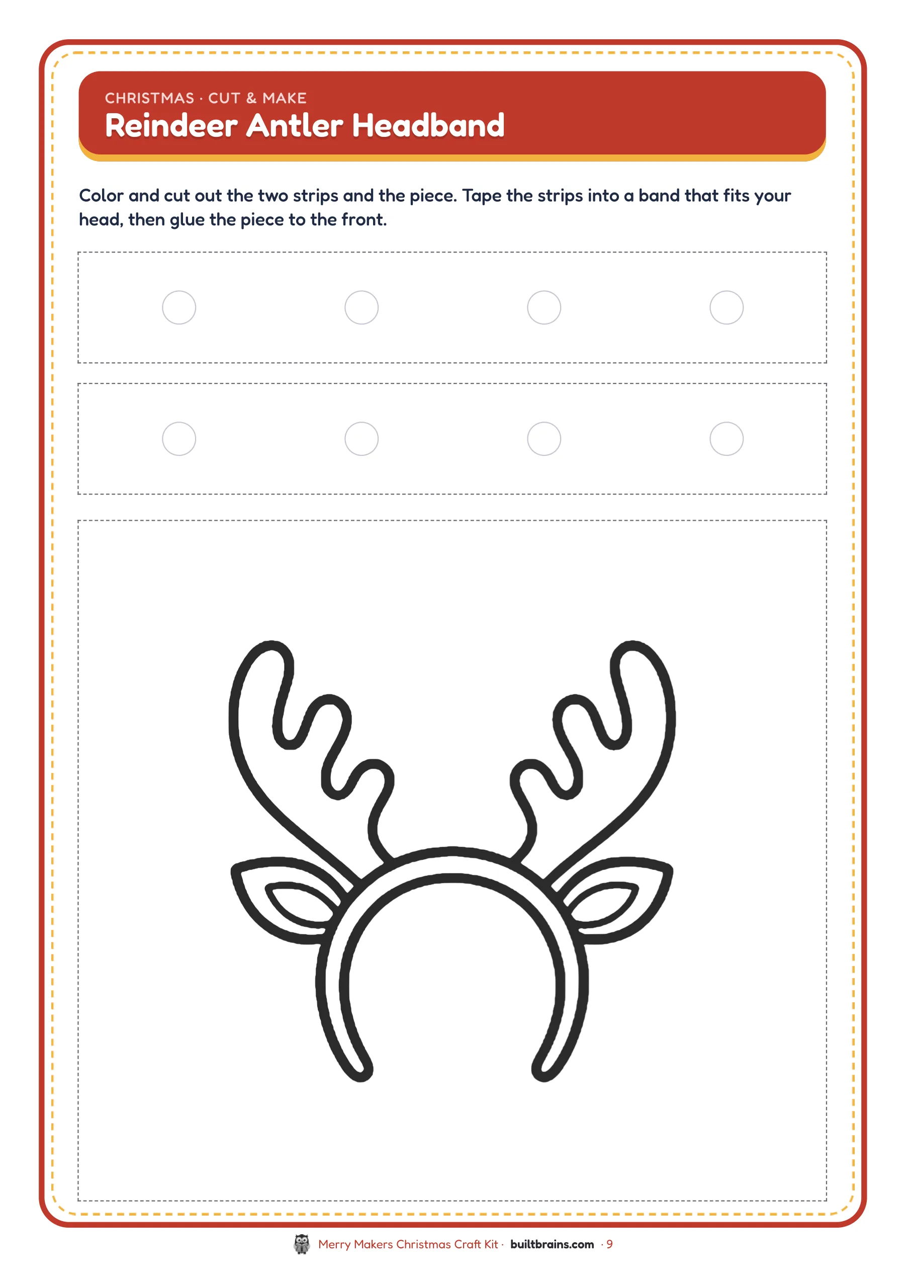 Merry Makers Christmas Craft Kit — page preview 3
