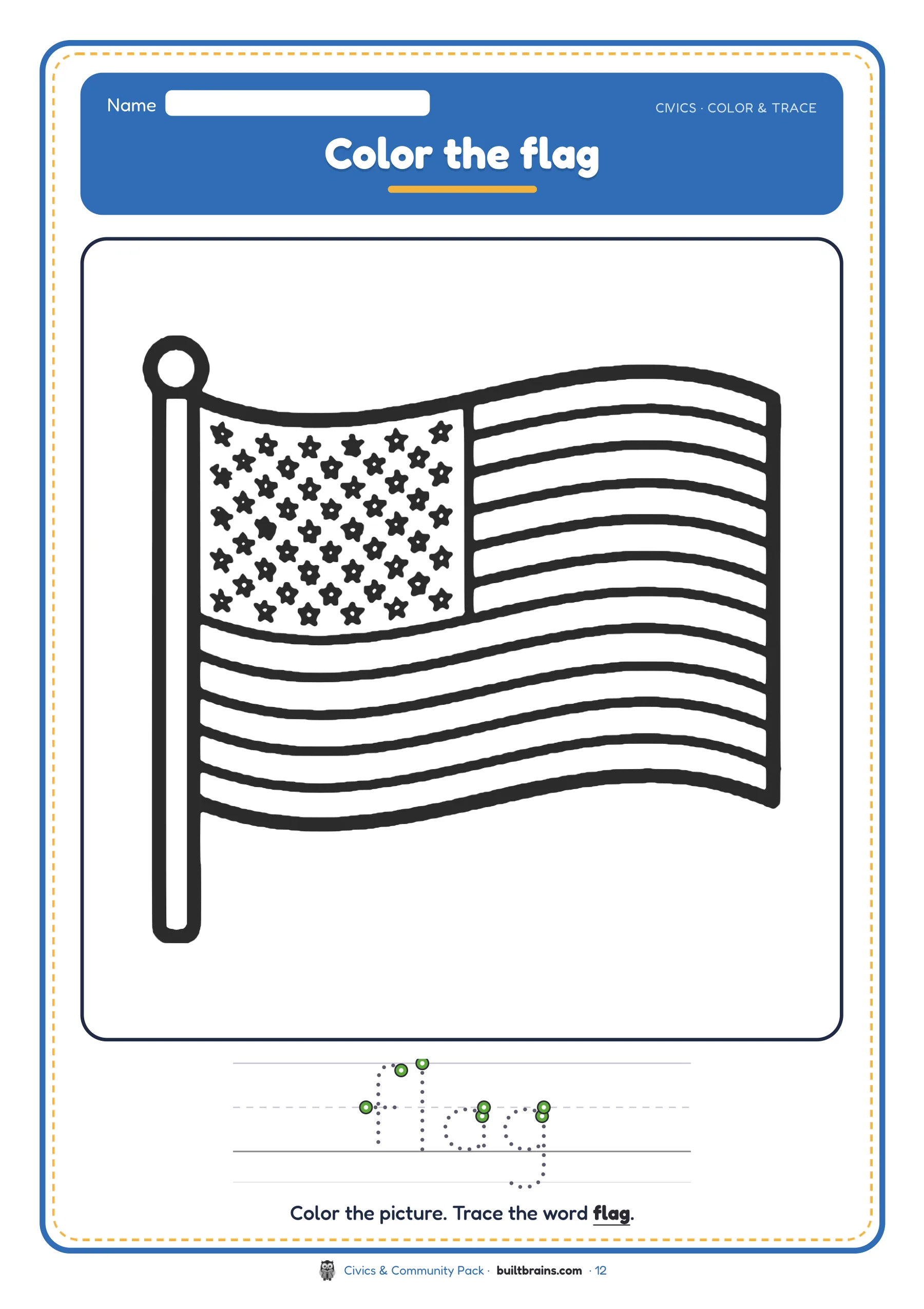 Civics & Community Pack — page preview 7