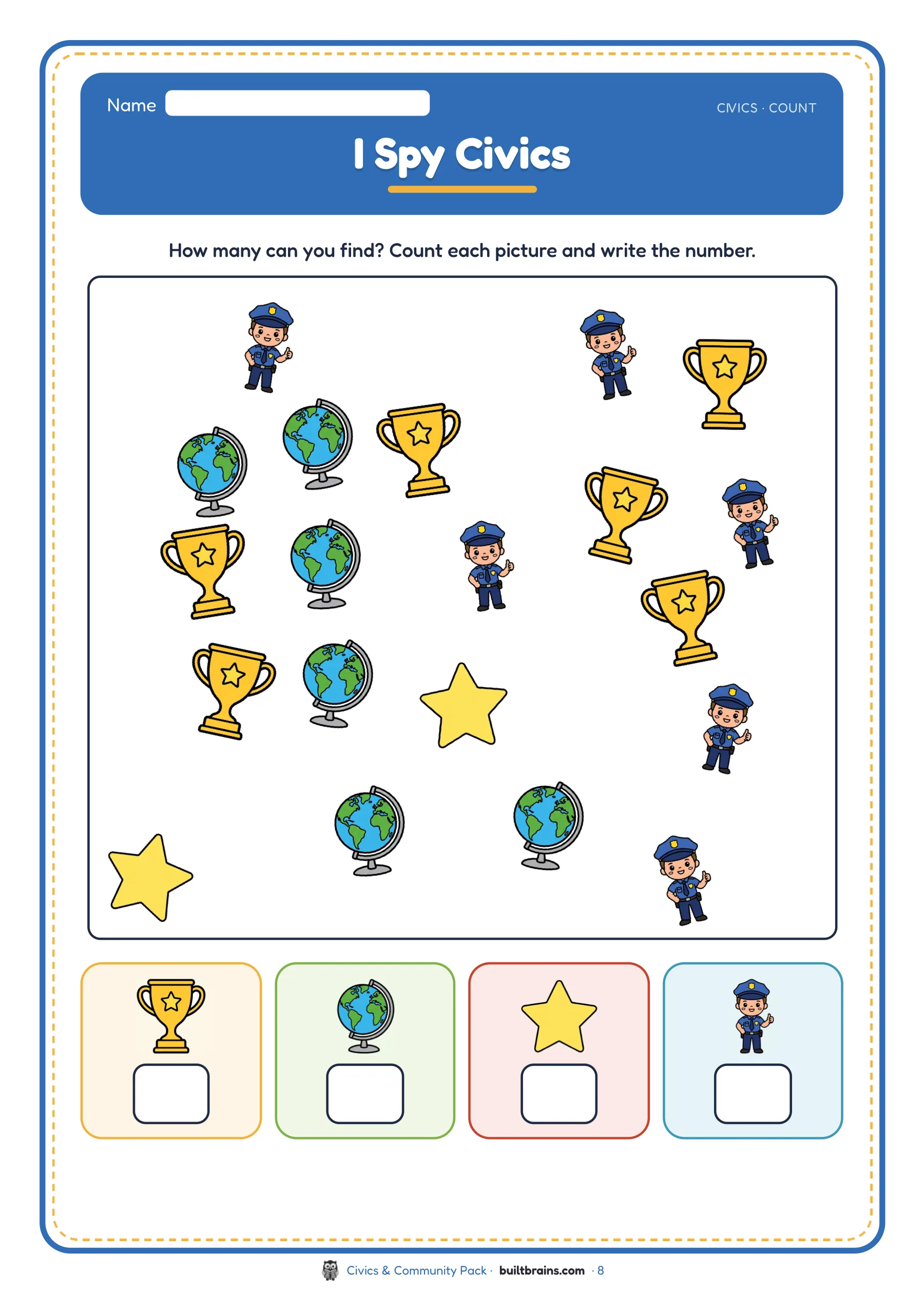 Civics & Community Pack — page preview 3