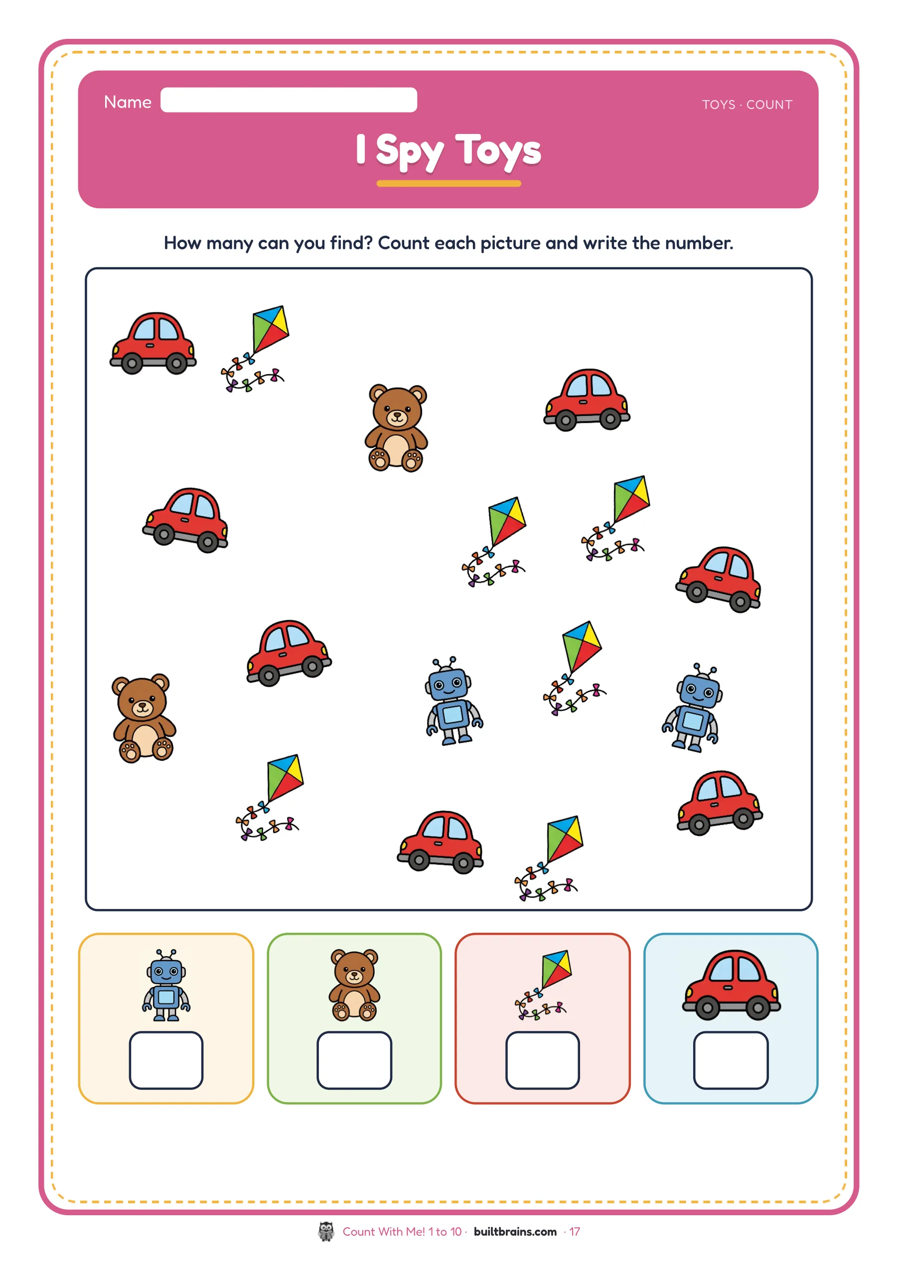 Count With Me! 1 to 10 — page preview 4