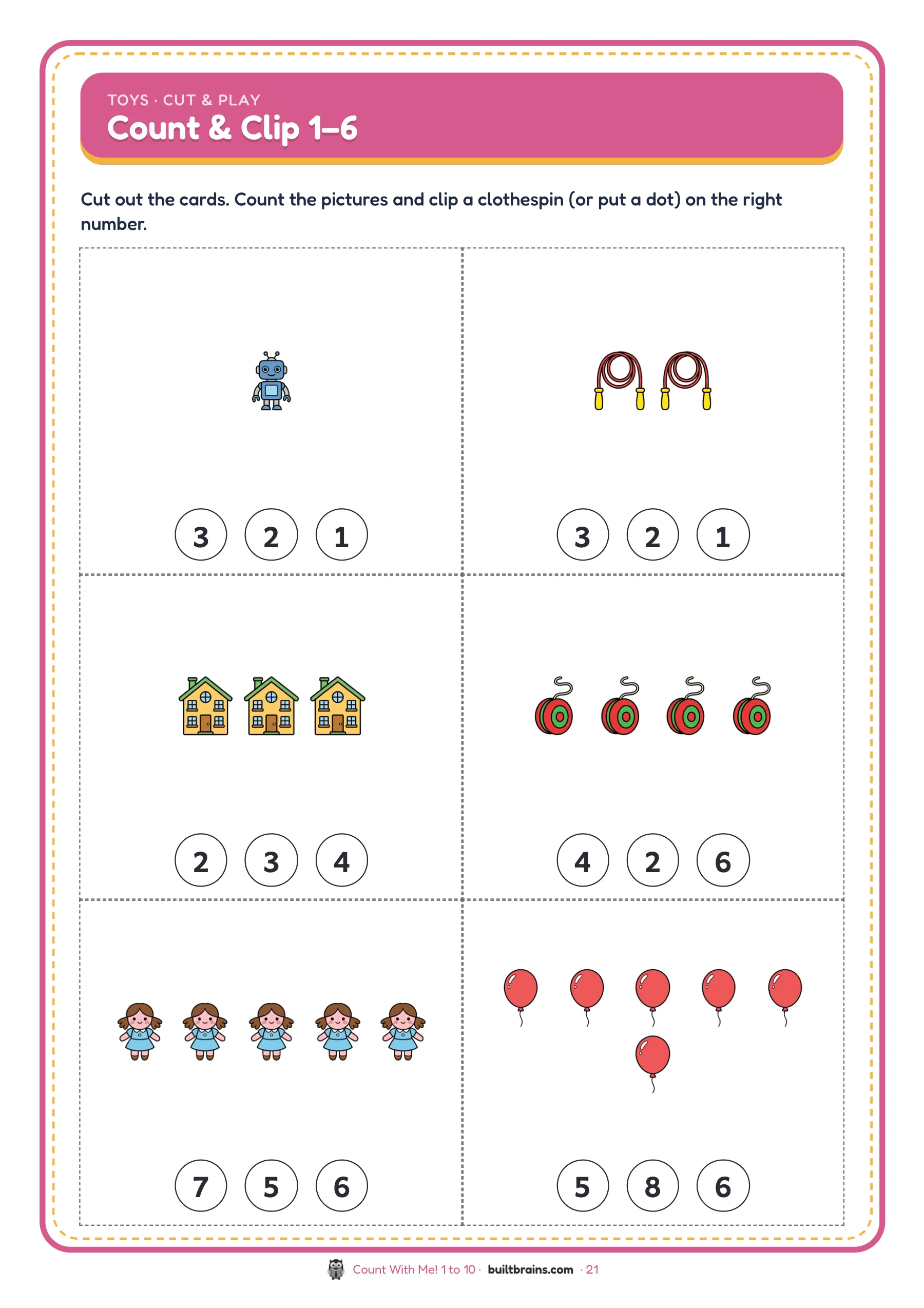Count With Me! 1 to 10 — page preview 7