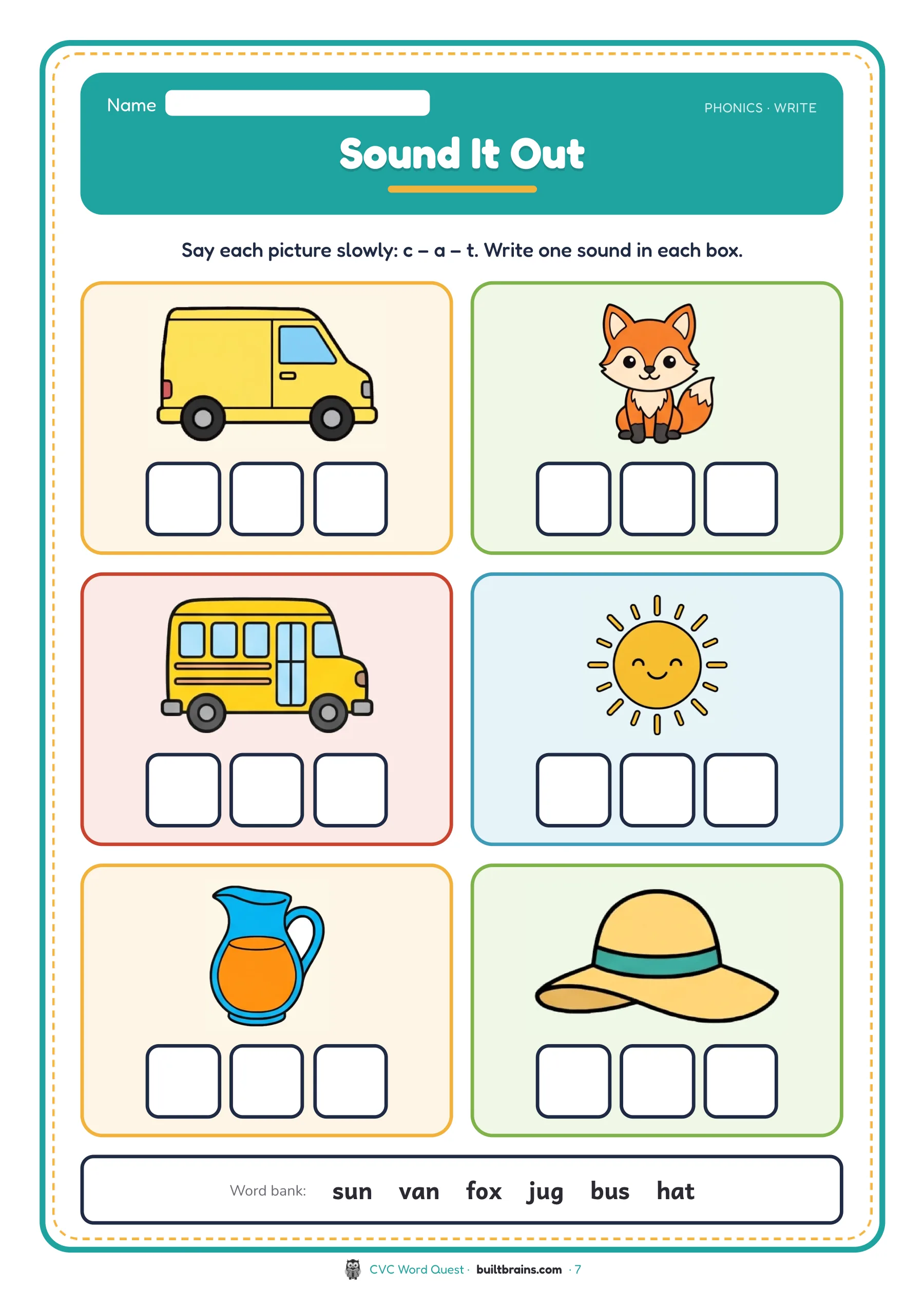 CVC Word Quest — page preview 4