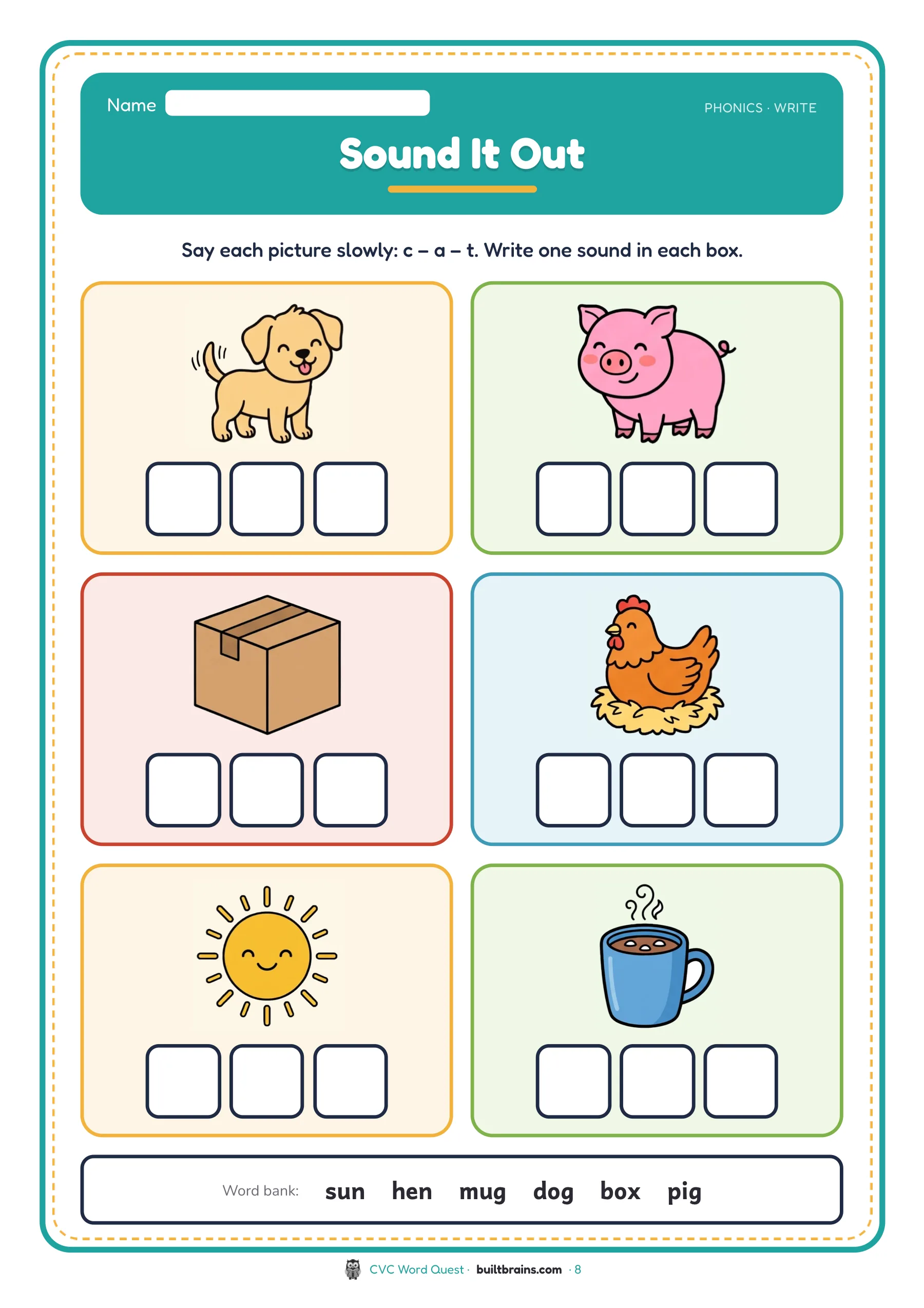 CVC Word Quest — page preview 5