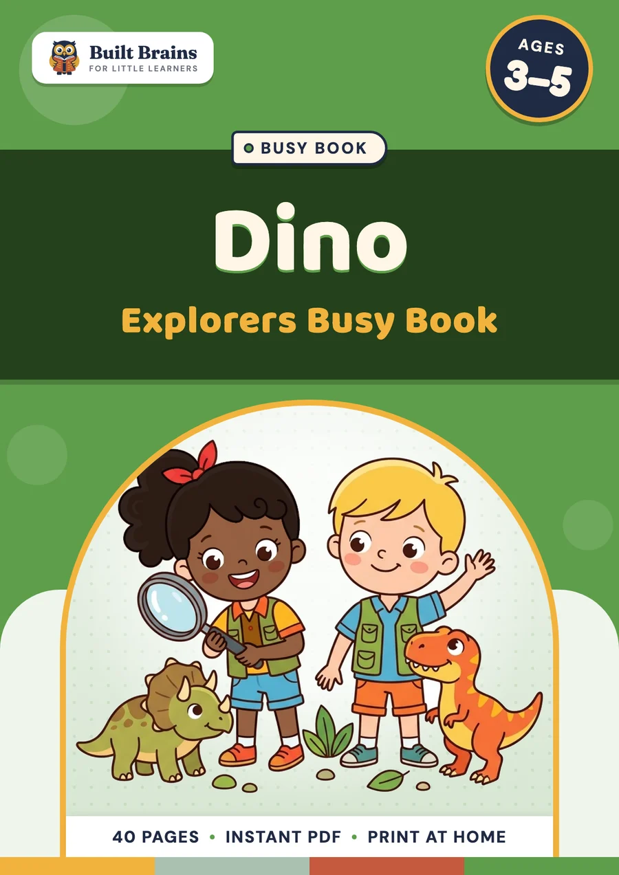 Dino Explorers Busy Book