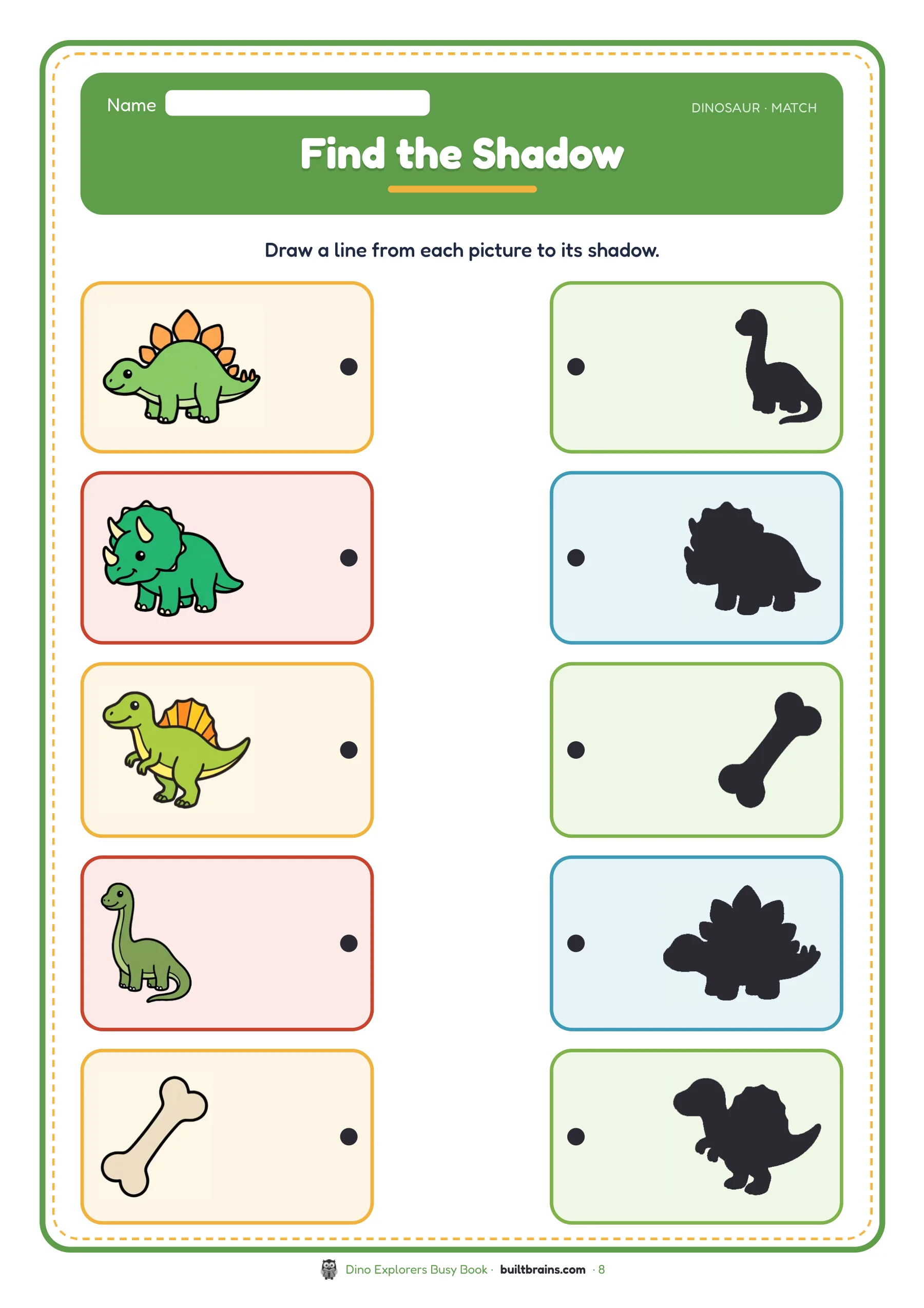 Dino Explorers Busy Book — page preview 4