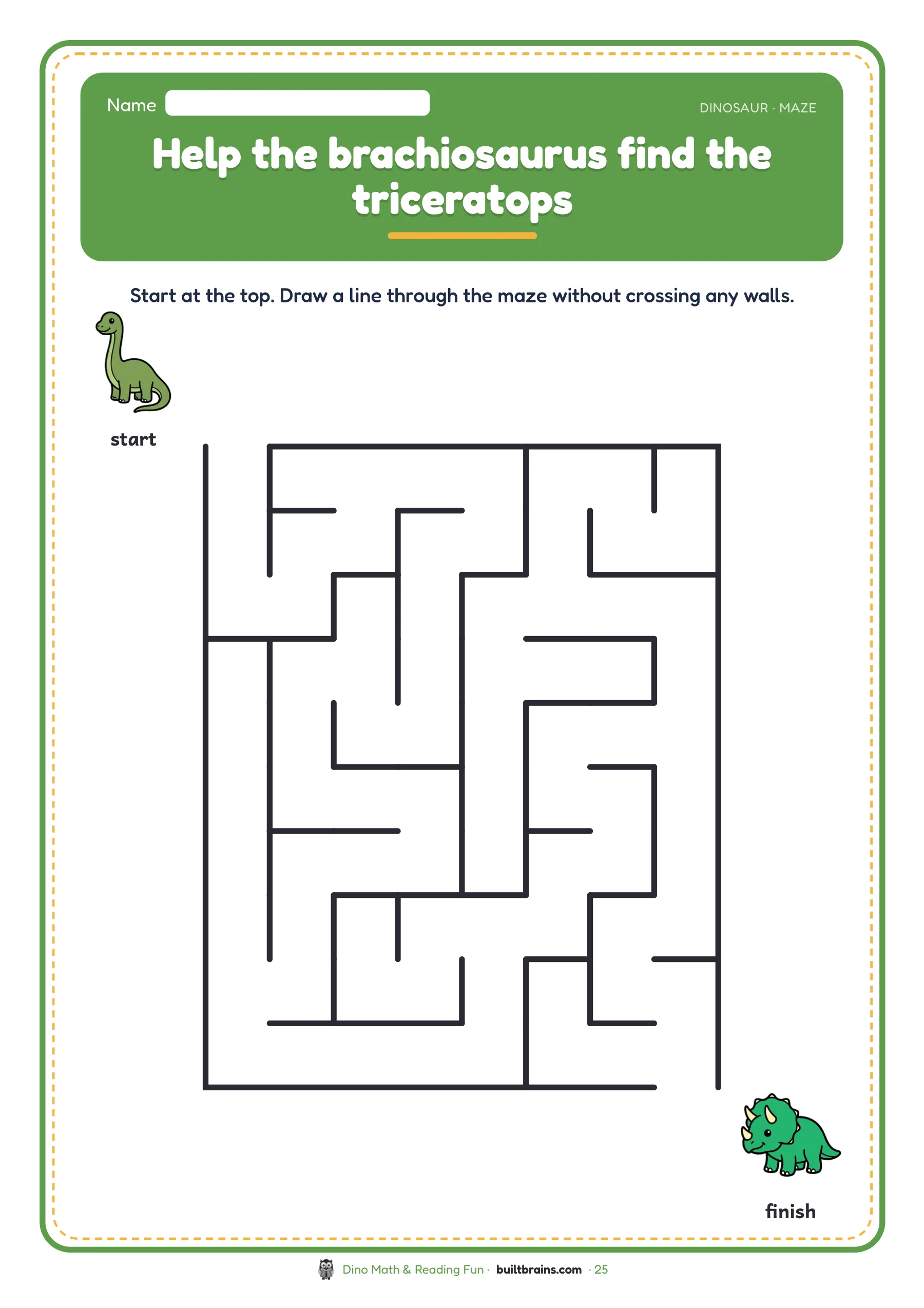 Dino Math & Reading Fun — page preview 8