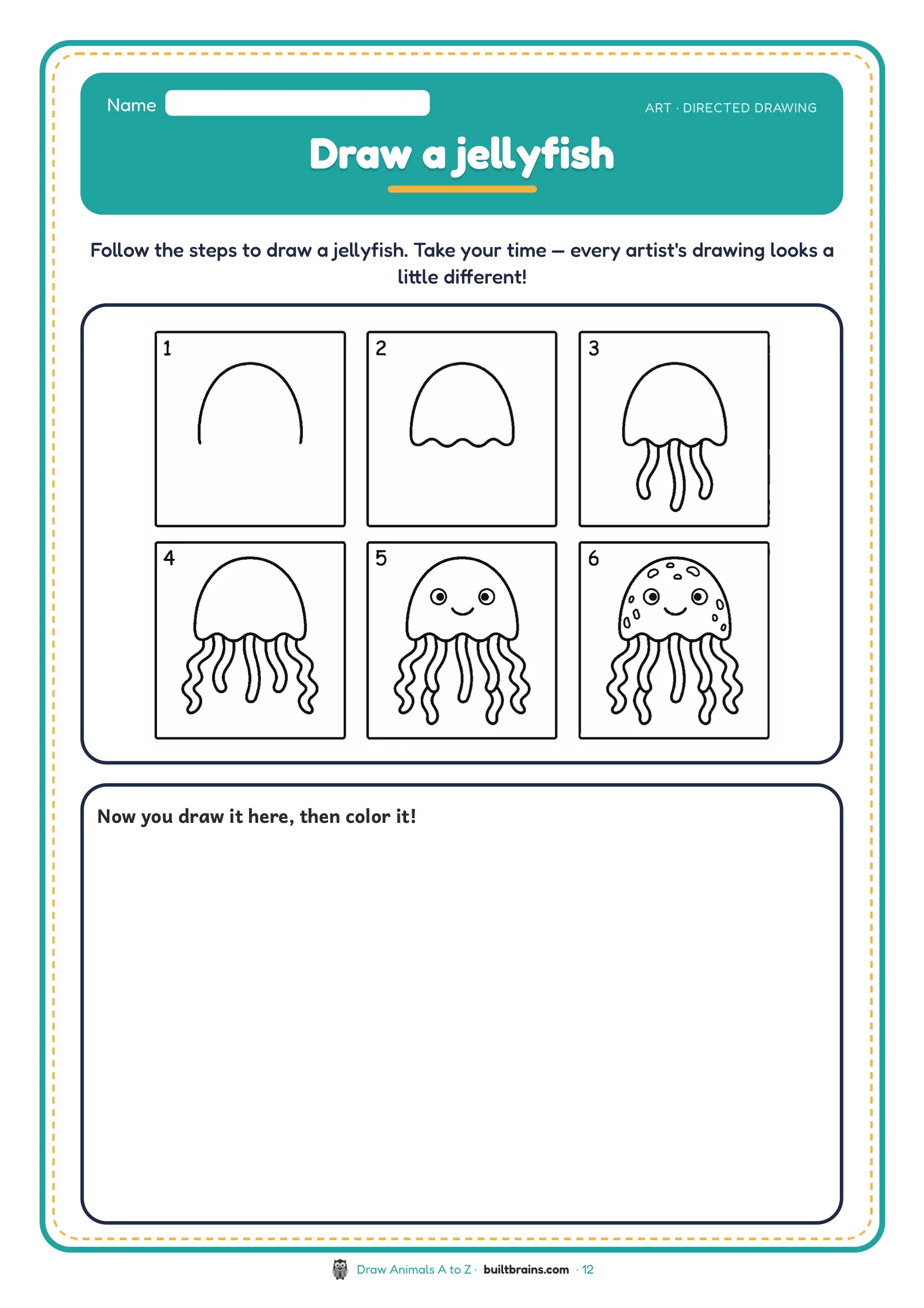 Draw Animals A to Z — page preview 4
