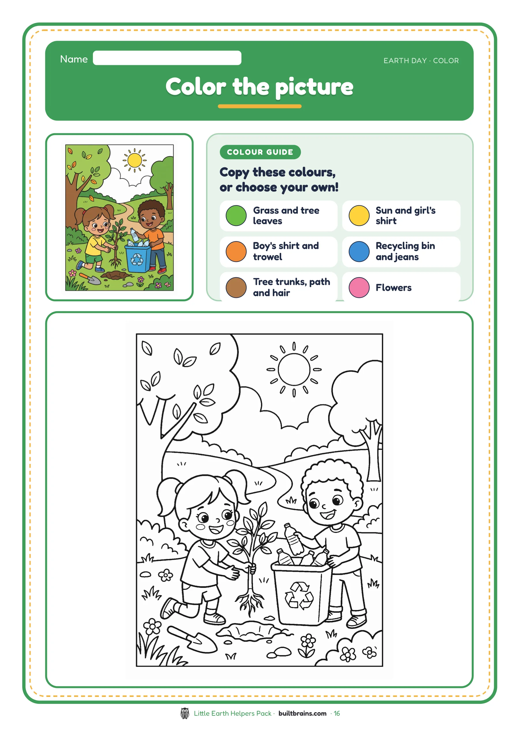 Little Earth Helpers Pack — page preview 8
