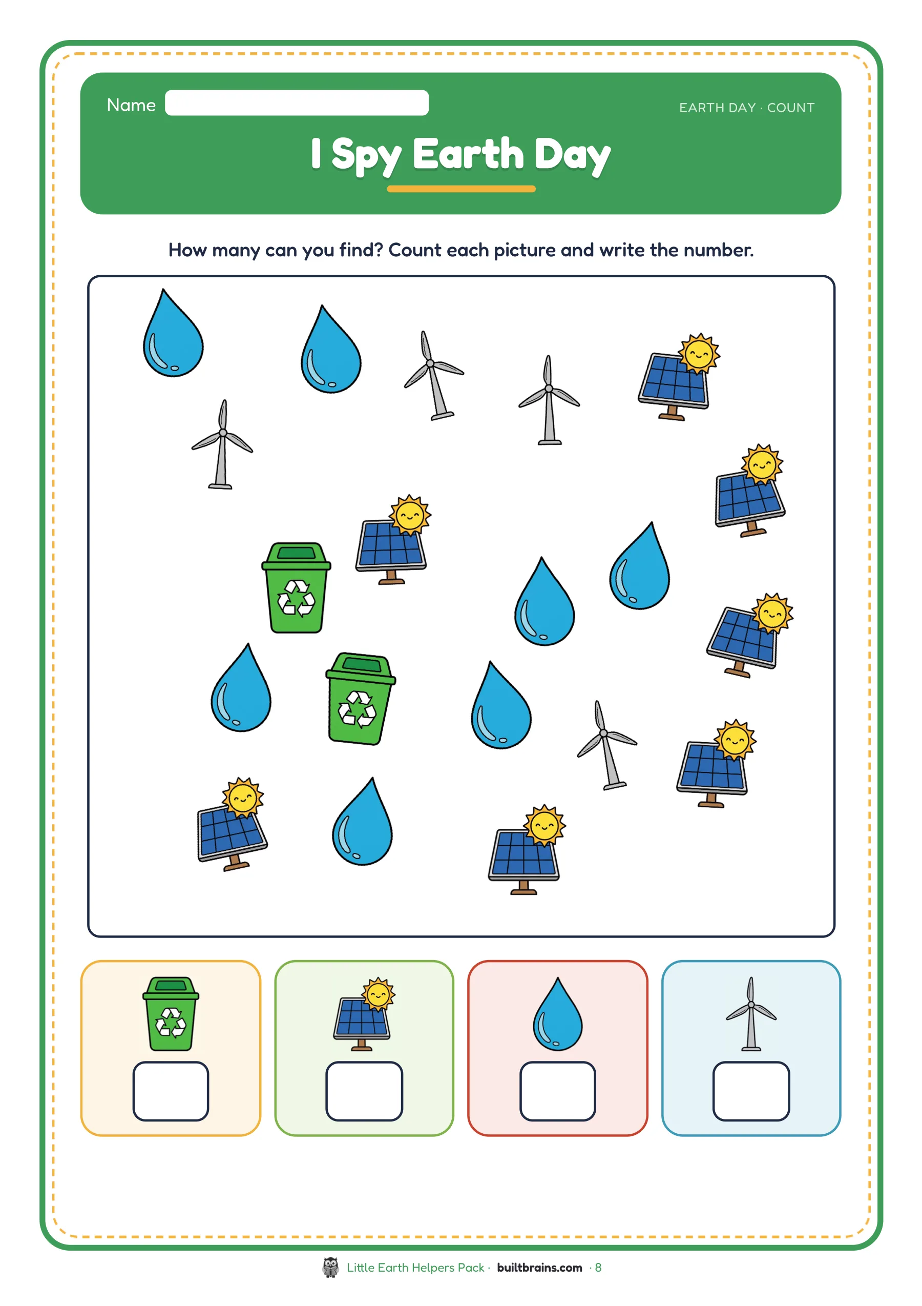 Little Earth Helpers Pack — page preview 3