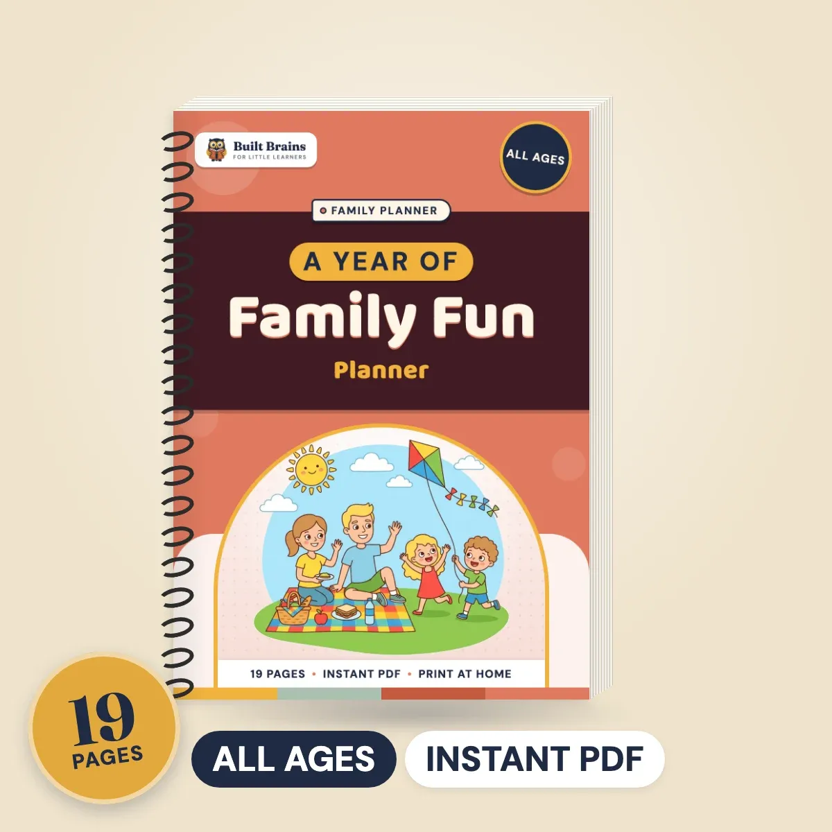 A Year of Family Fun Planner