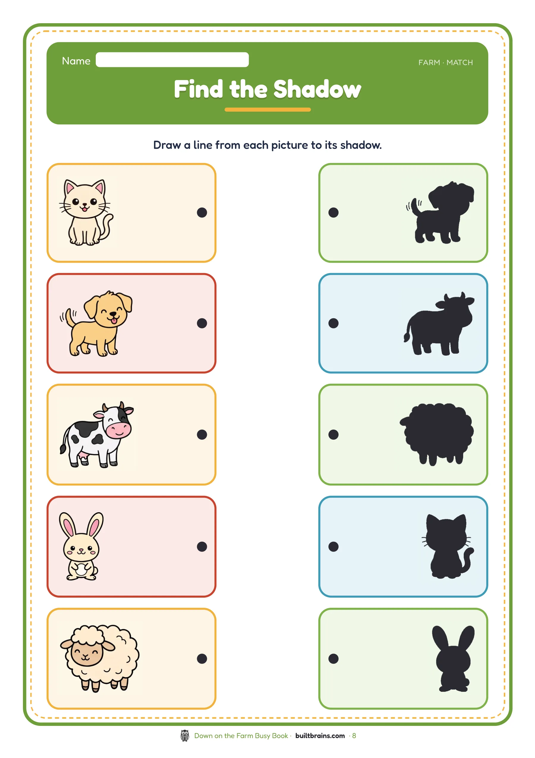 Down on the Farm Busy Book — page preview 4
