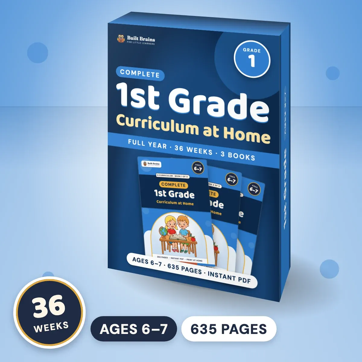 Complete 1st Grade Curriculum at Home