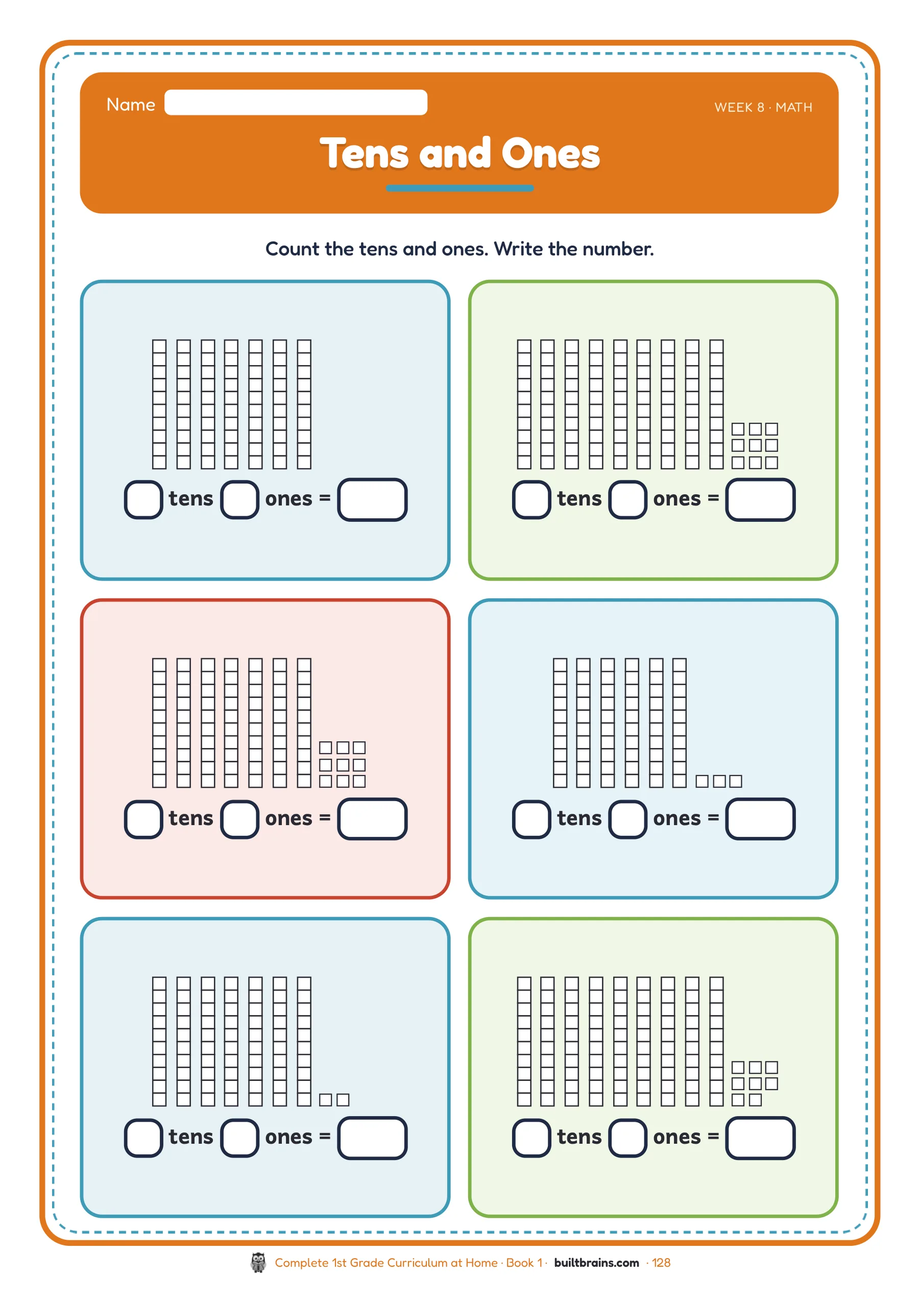Complete 1st Grade Curriculum at Home — page preview 8