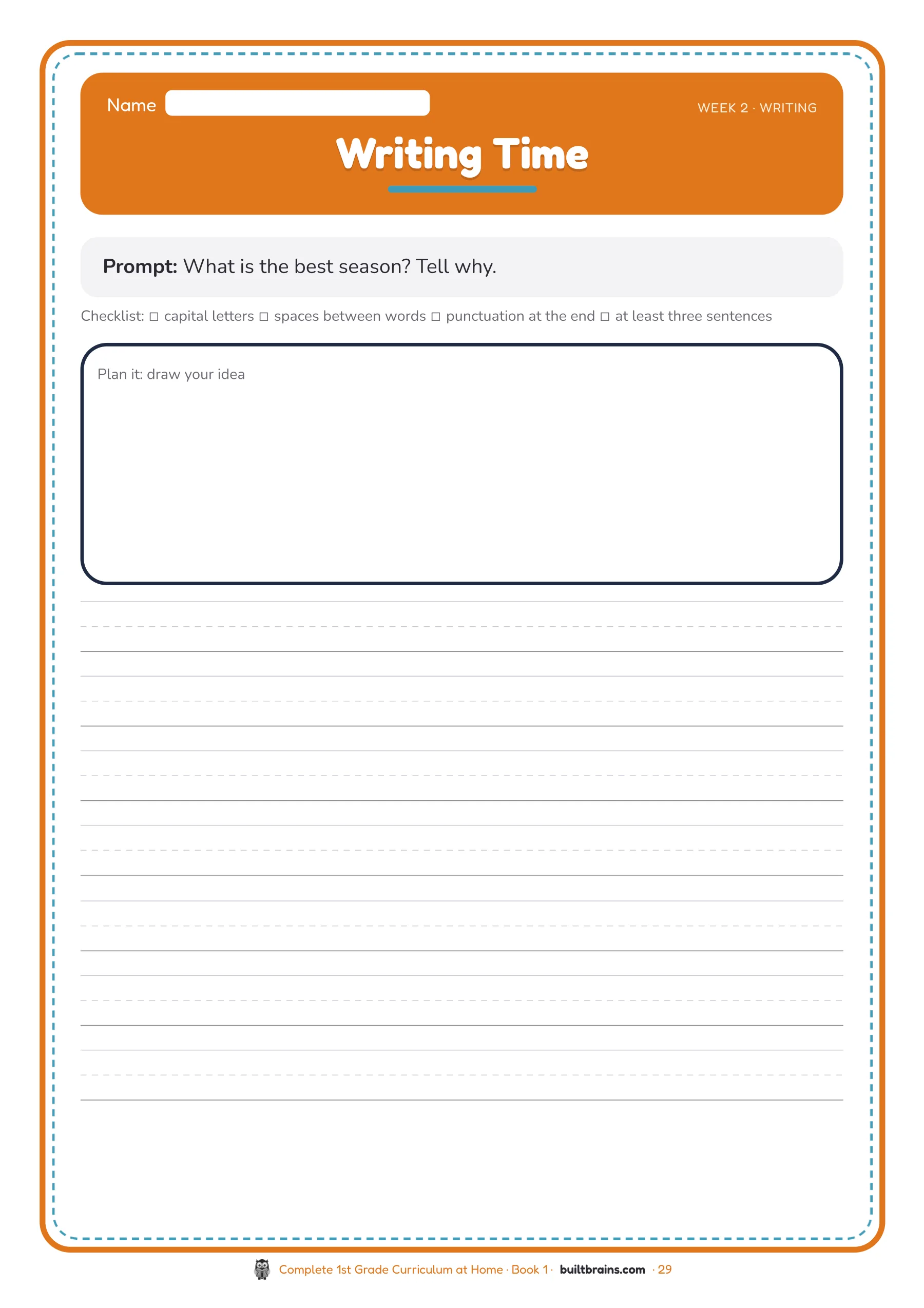 Complete 1st Grade Curriculum at Home — page preview 4