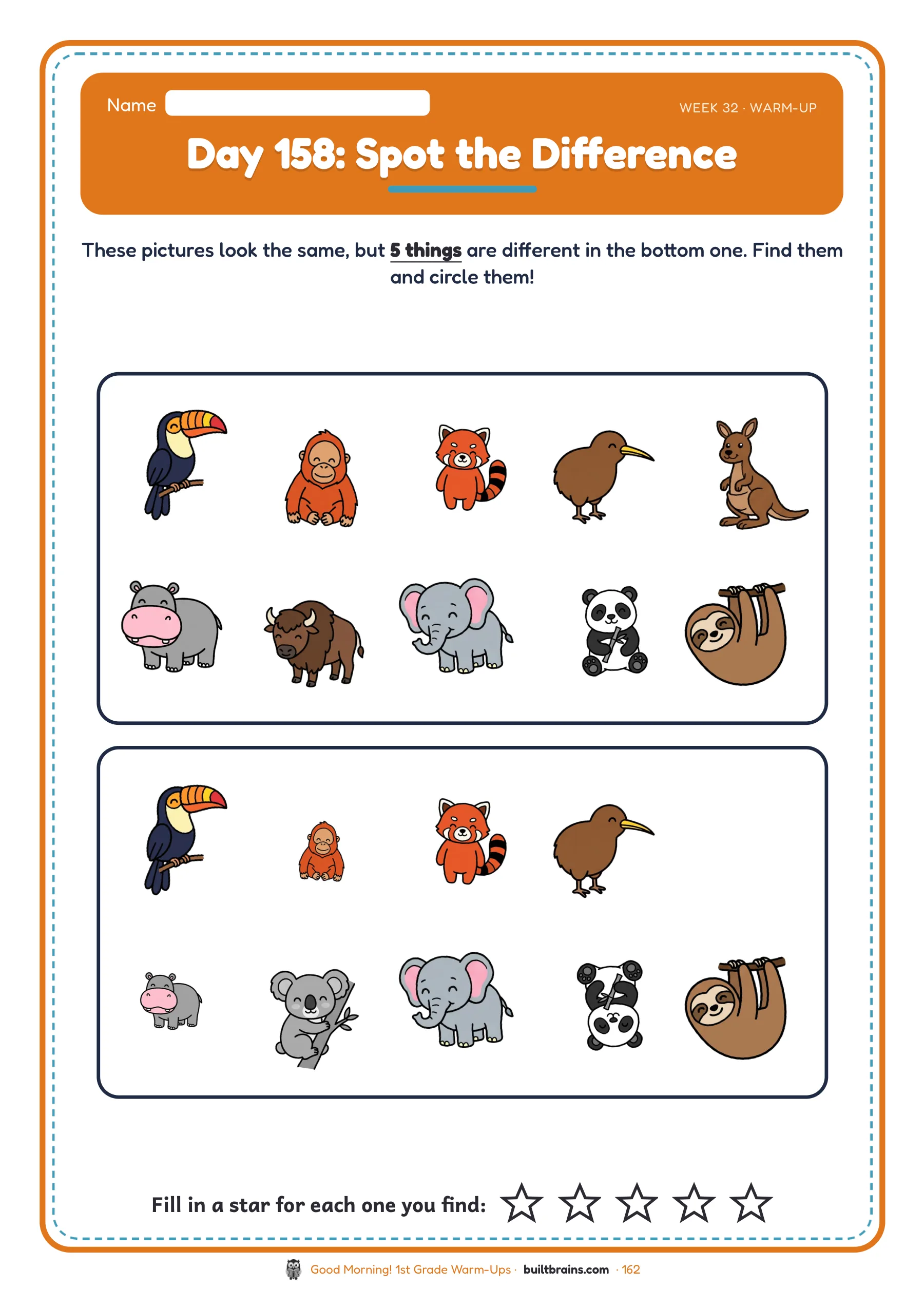 Good Morning! 1st Grade Warm-Ups — page preview 8