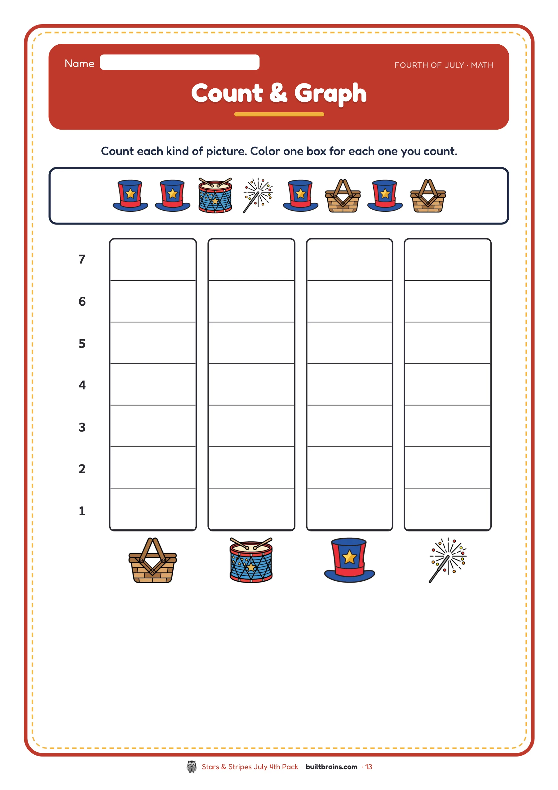 Stars & Stripes July 4th Pack — page preview 6
