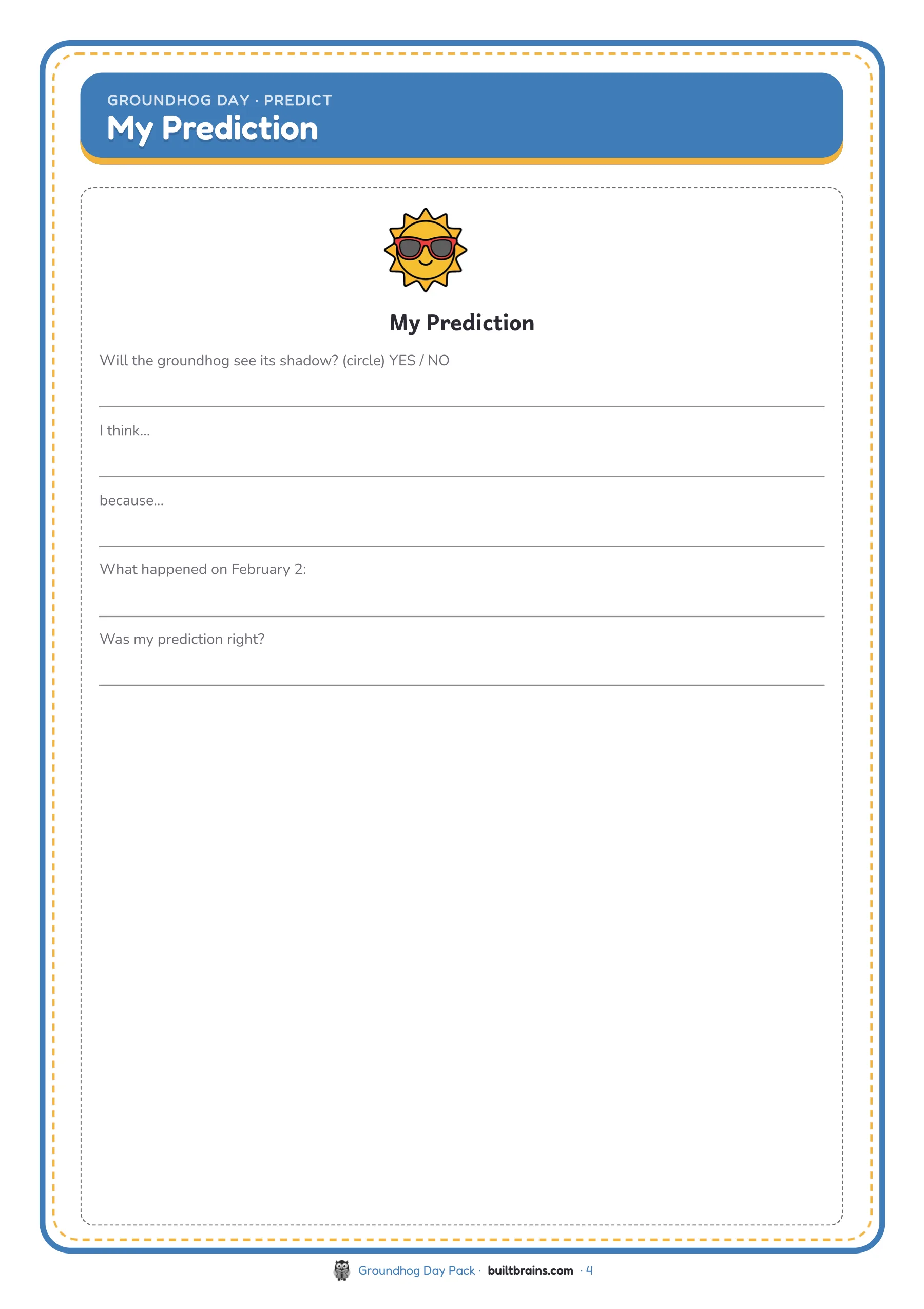 Groundhog Day Pack — page preview 2