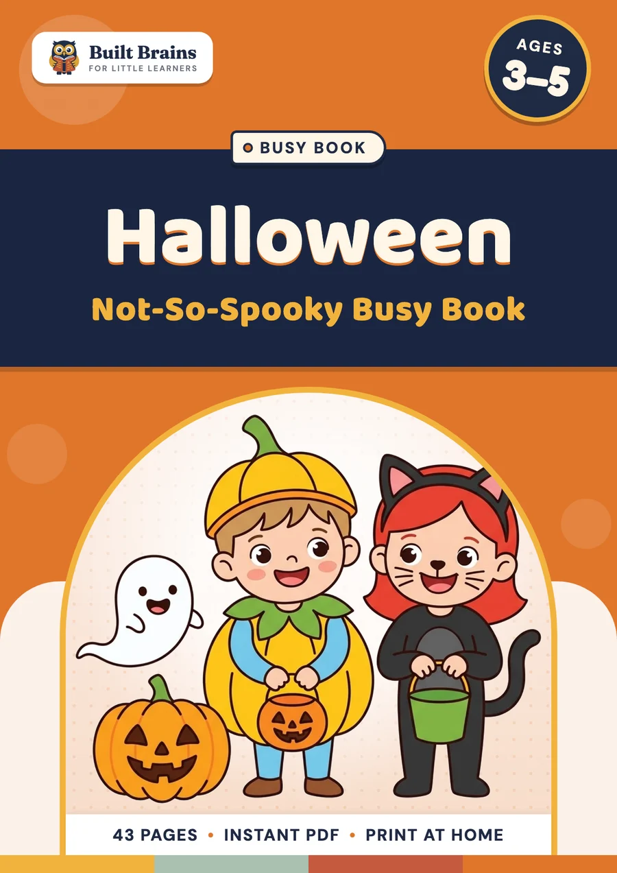 Not-So-Spooky Halloween Busy Book