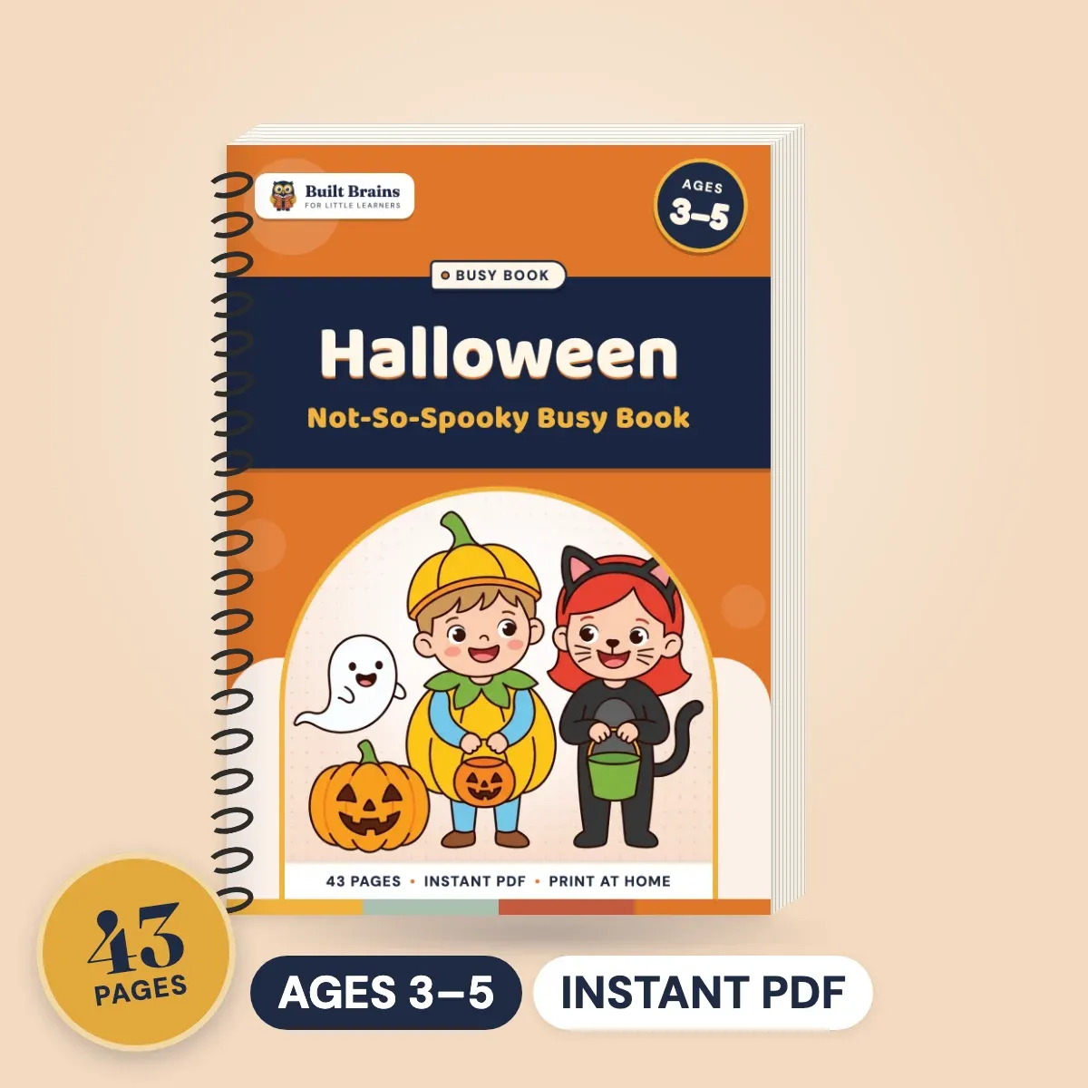 Not-So-Spooky Halloween Busy Book
