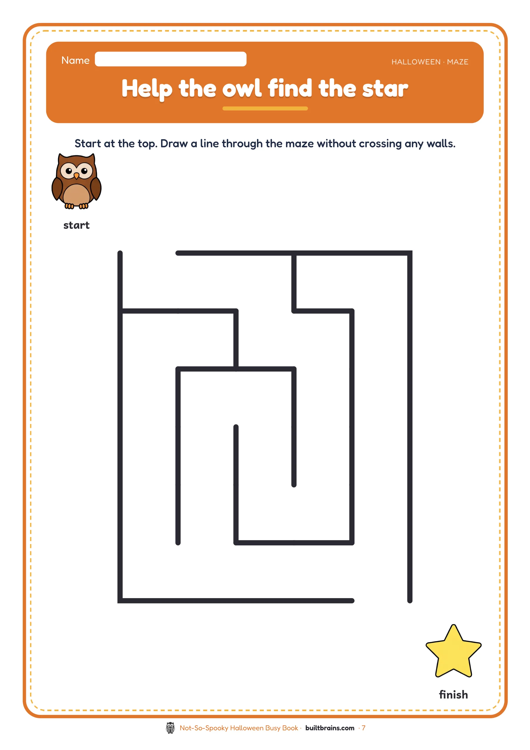 Not-So-Spooky Halloween Busy Book — page preview 3