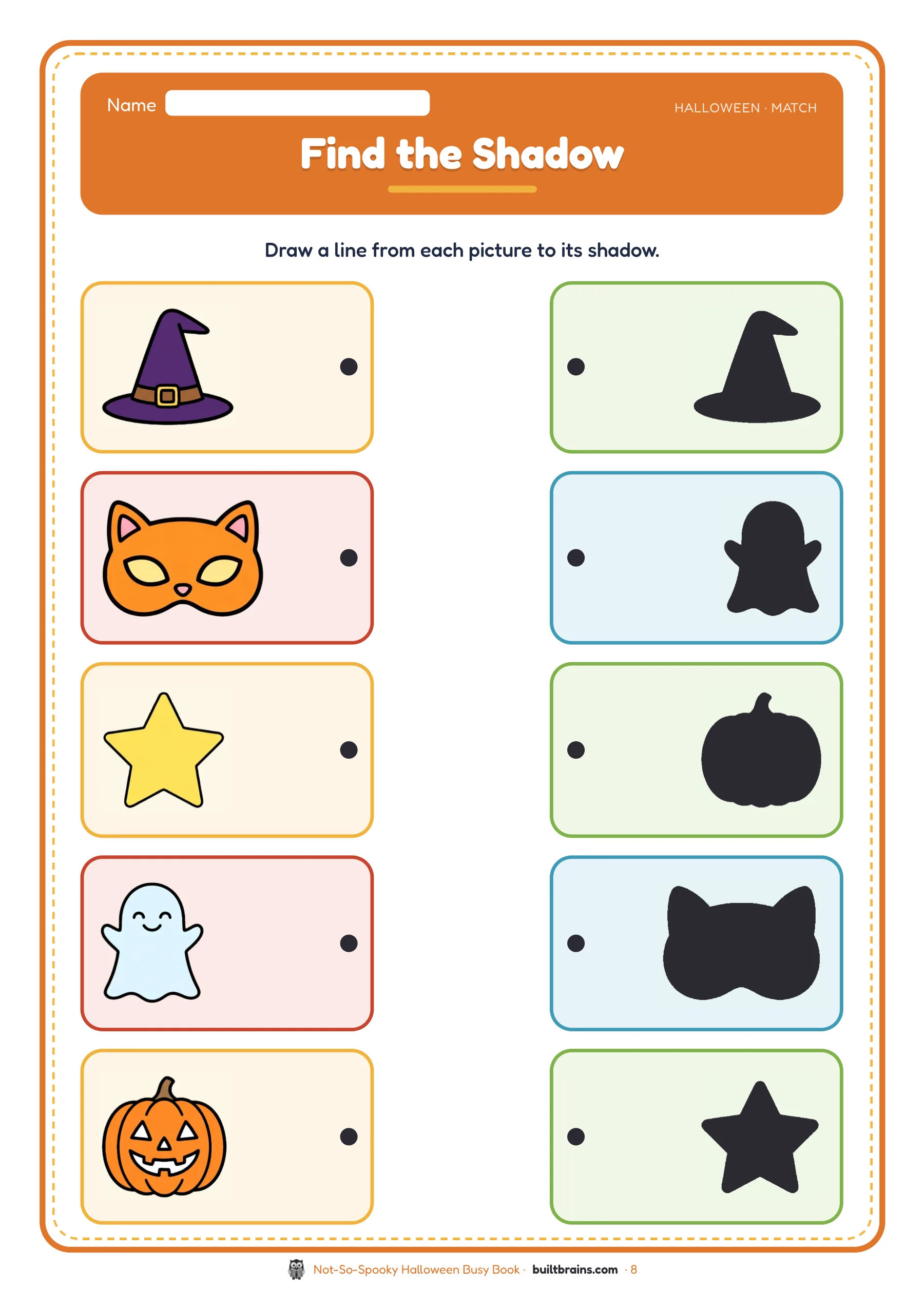 Not-So-Spooky Halloween Busy Book — page preview 4