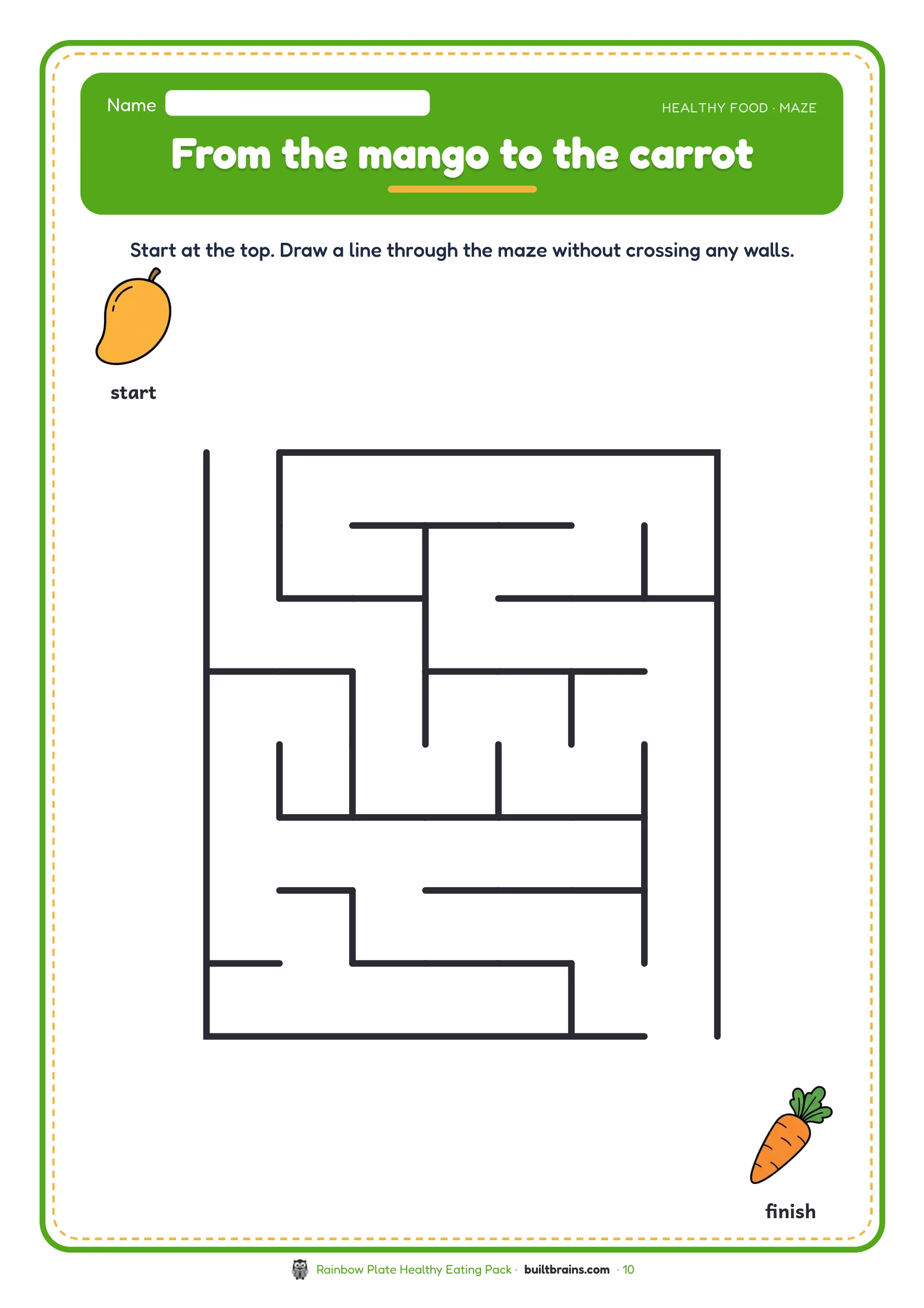 Rainbow Plate Healthy Eating Pack — page preview 5