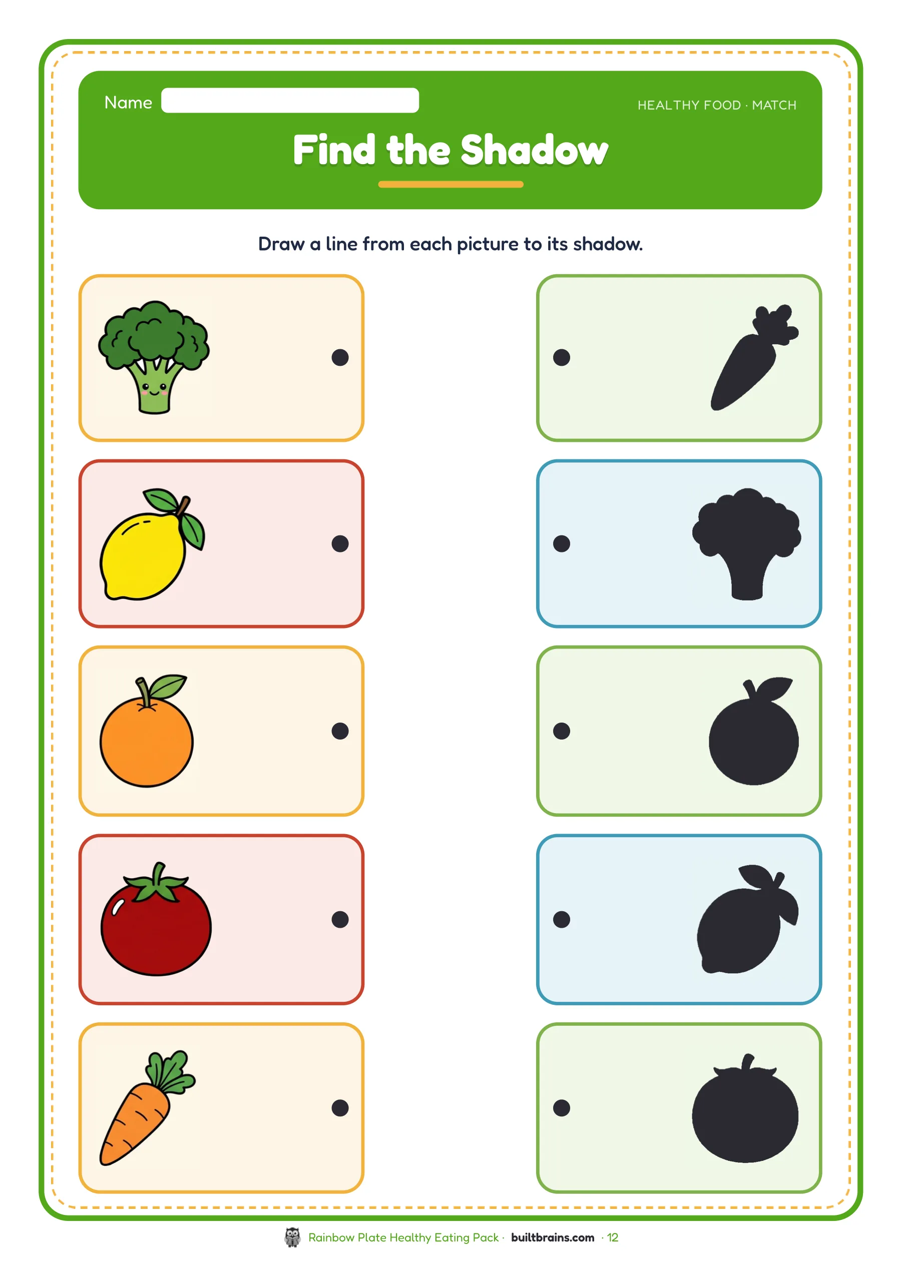 Rainbow Plate Healthy Eating Pack — page preview 7