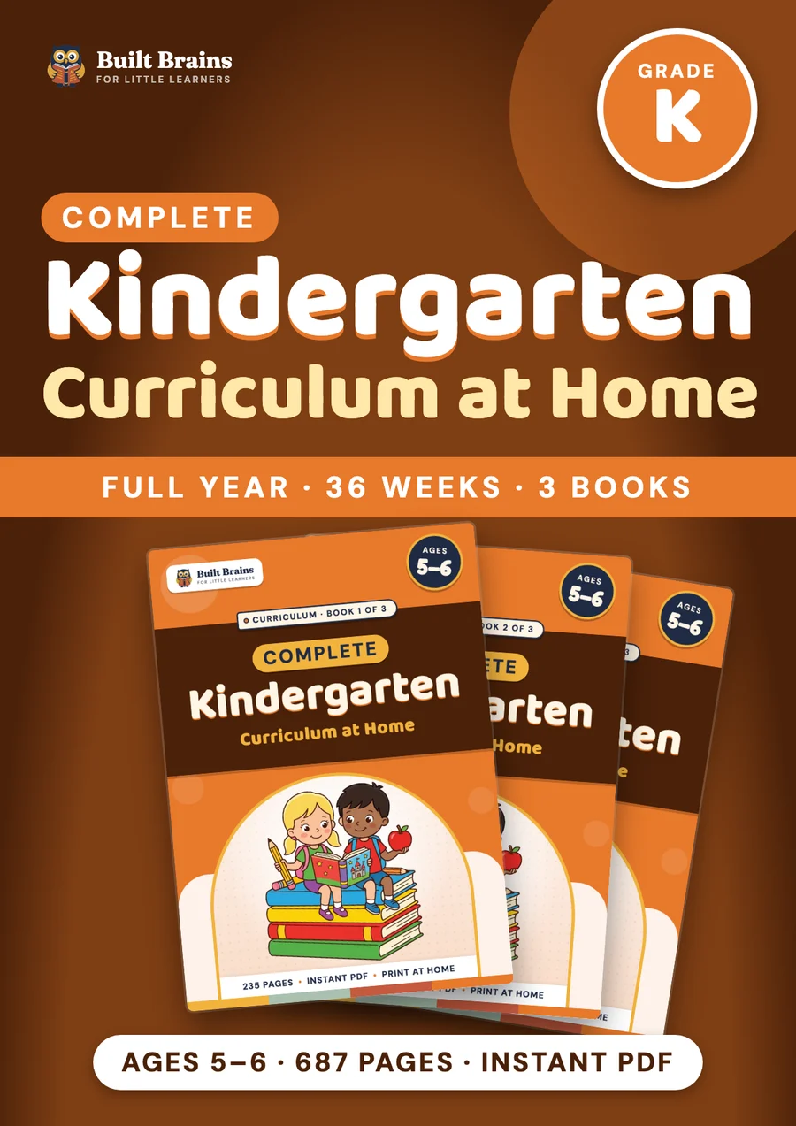 Complete Kindergarten Curriculum at Home