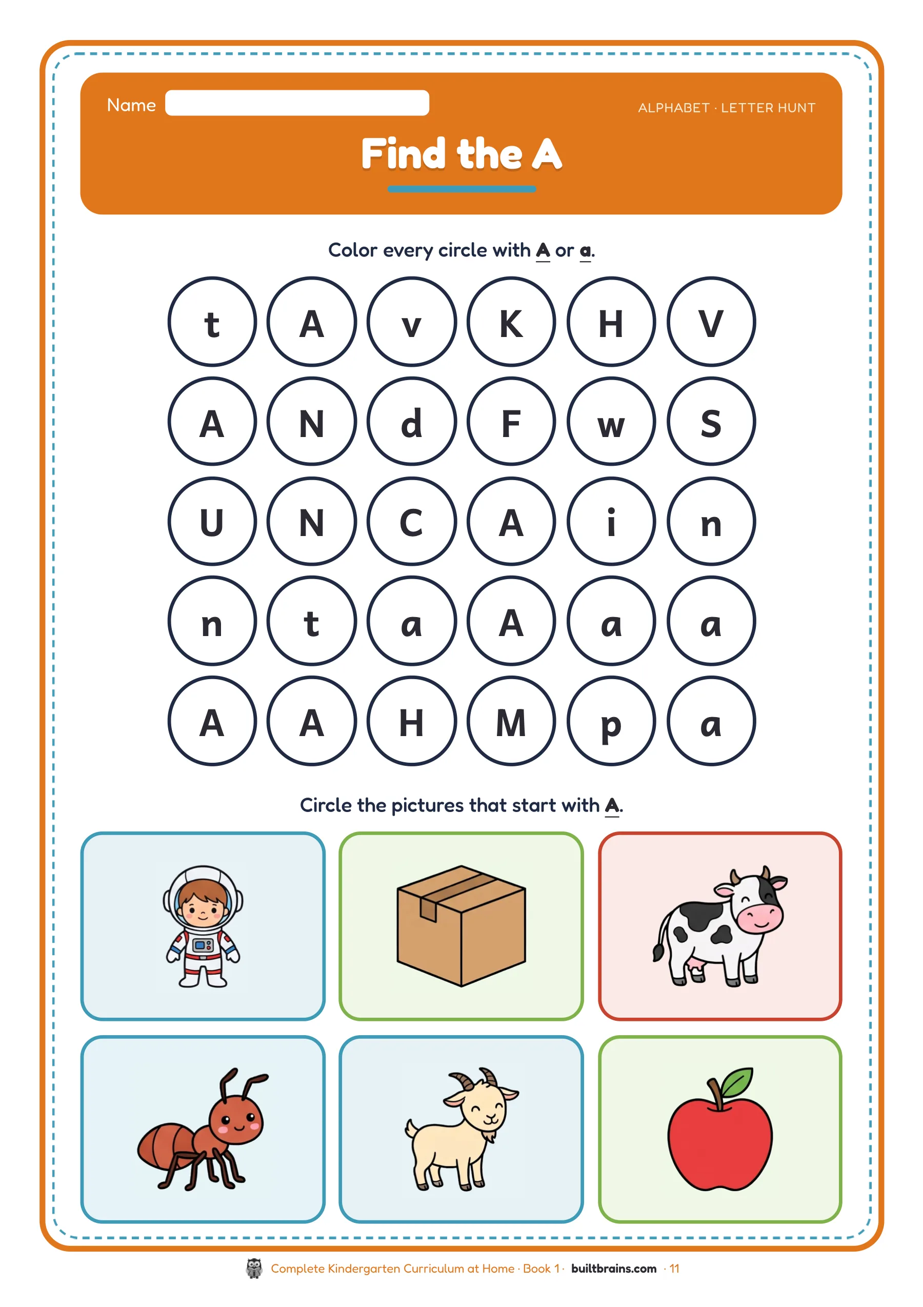 Complete Kindergarten Curriculum at Home — page preview 3