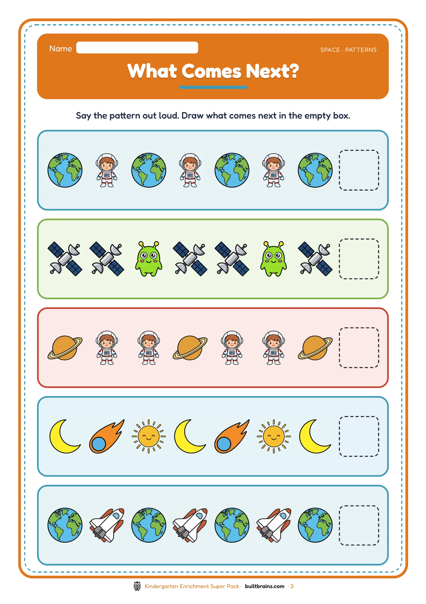 Kindergarten Enrichment Super Pack — page preview 1