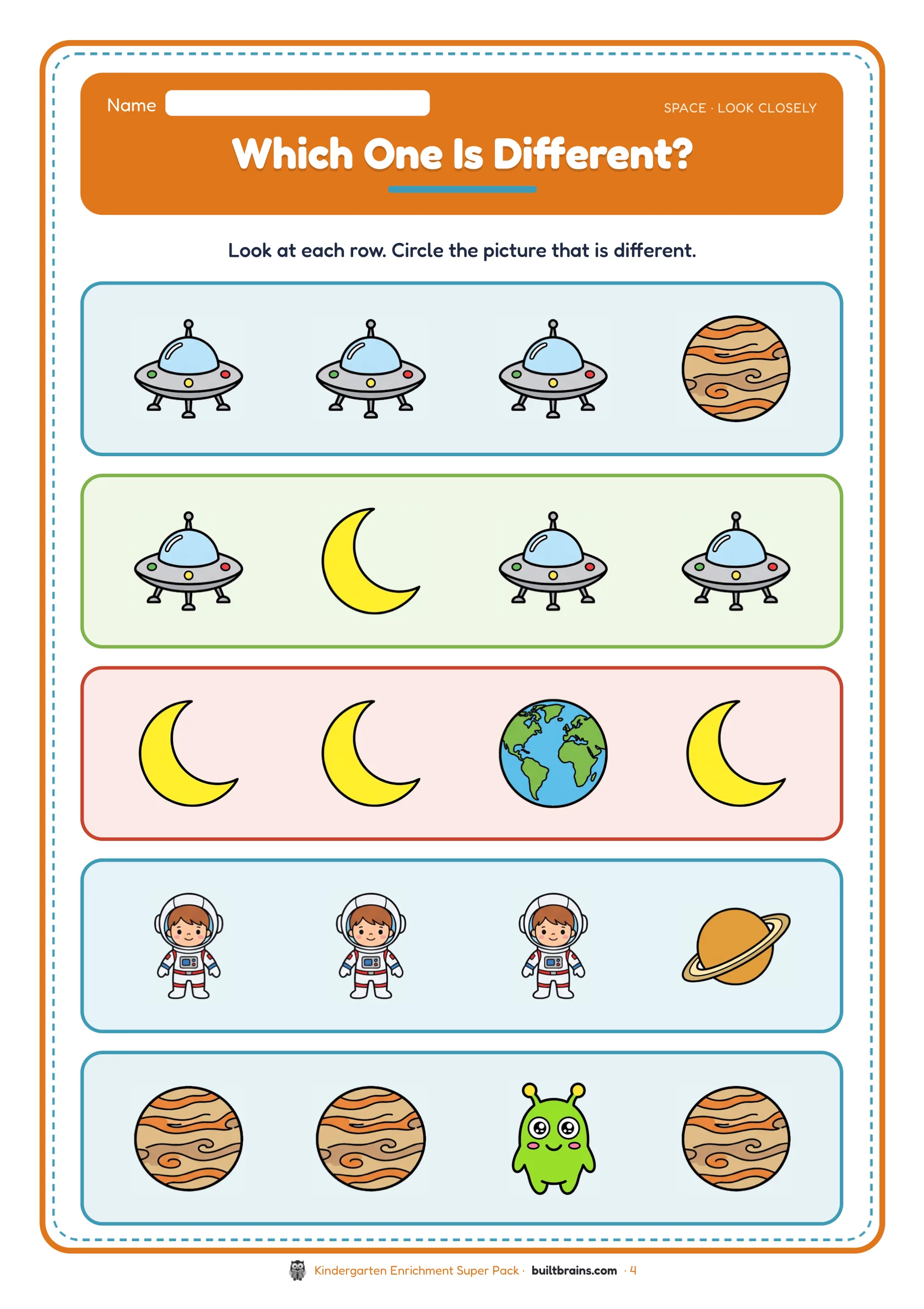 Kindergarten Enrichment Super Pack — page preview 2
